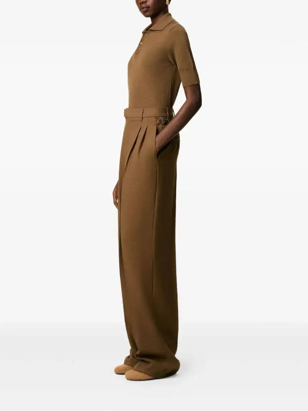 Pantalon Ami Paris High Waist FTR818WV0066 216 AMI PARIS