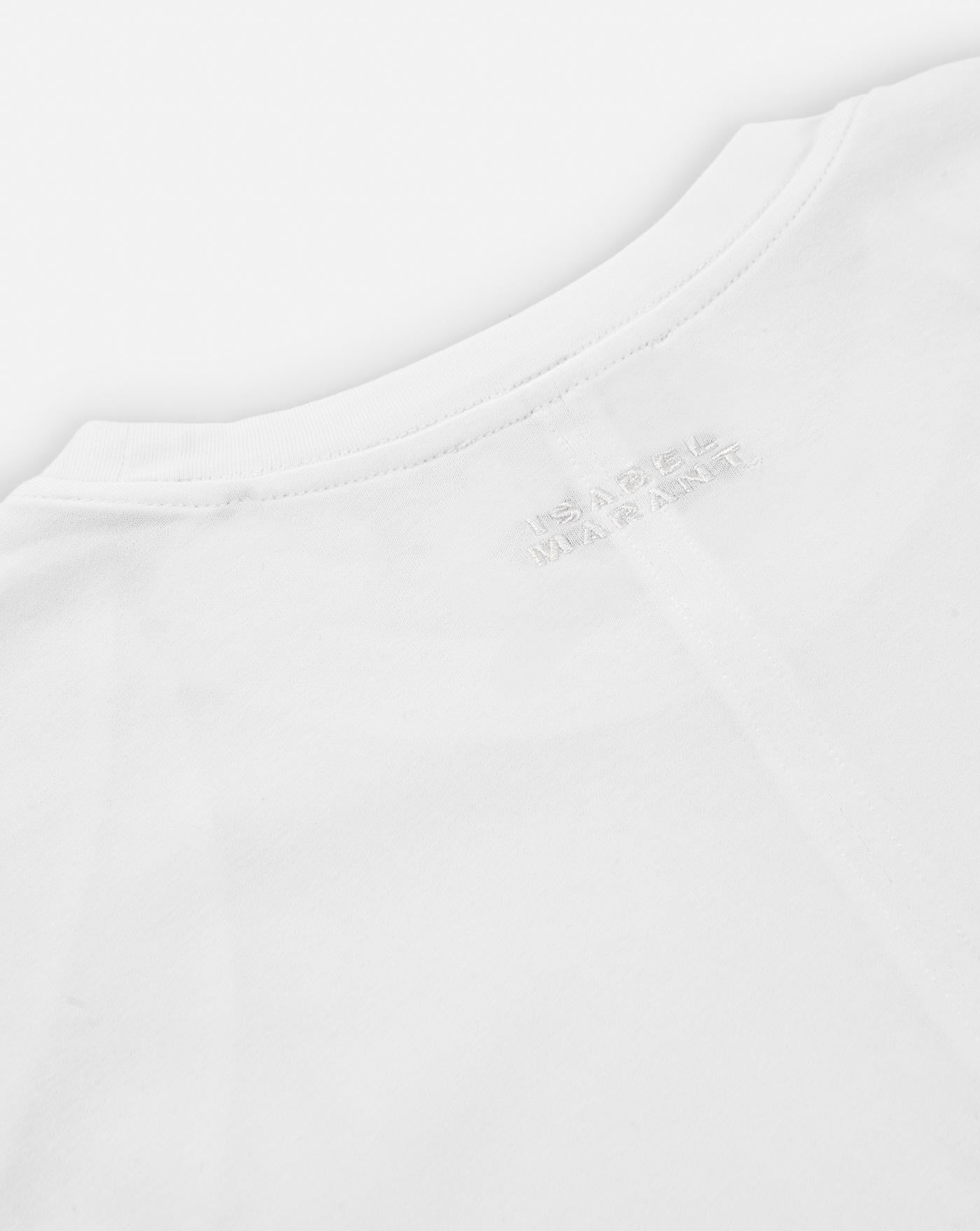 Camiseta Isabel Marant Zelitos TS0041FAA1N41I 20WH ISABEL MARANT