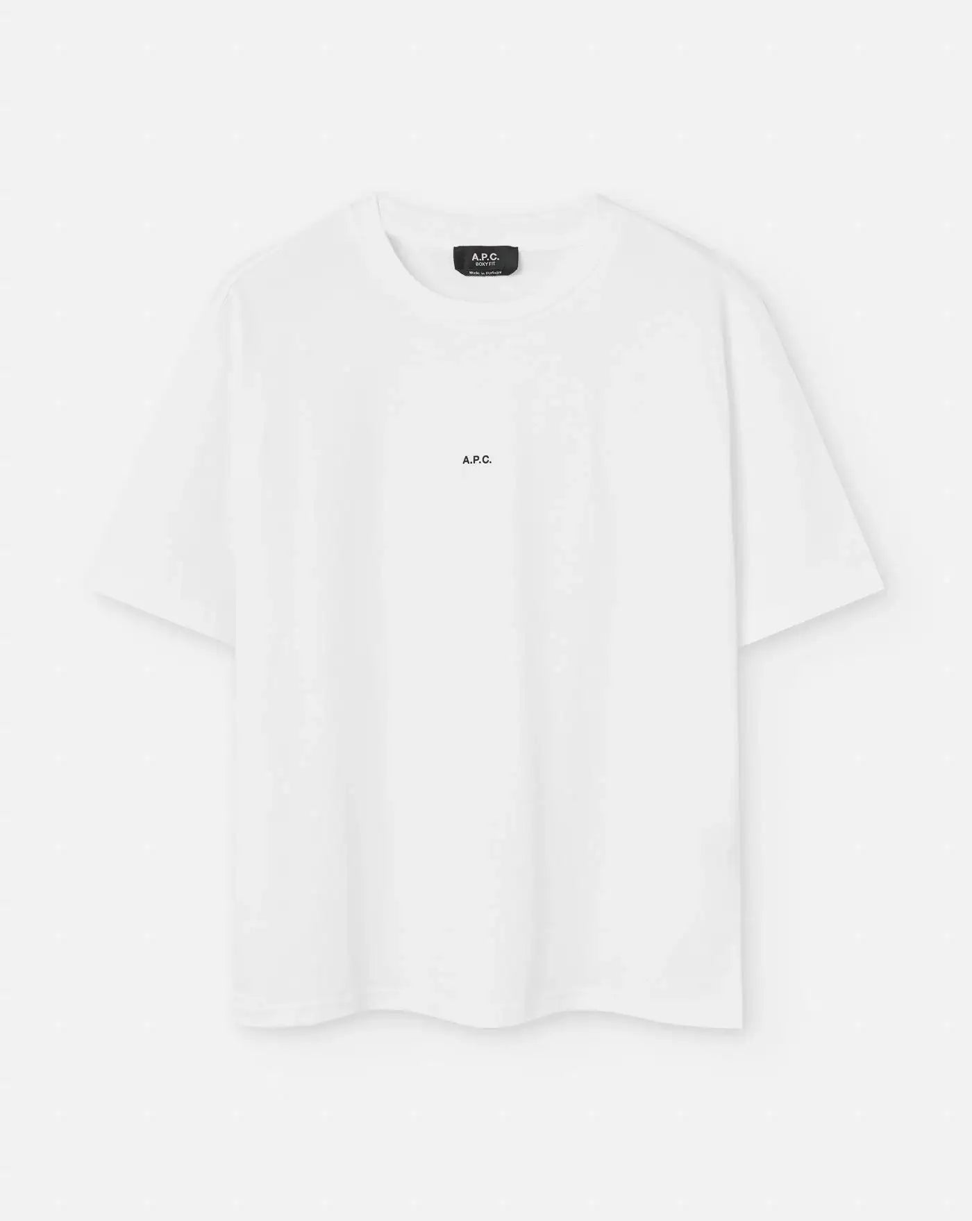 Camiseta A.P.C. Boxy Micro Logo COHBWH26386 TAG A.P.C.