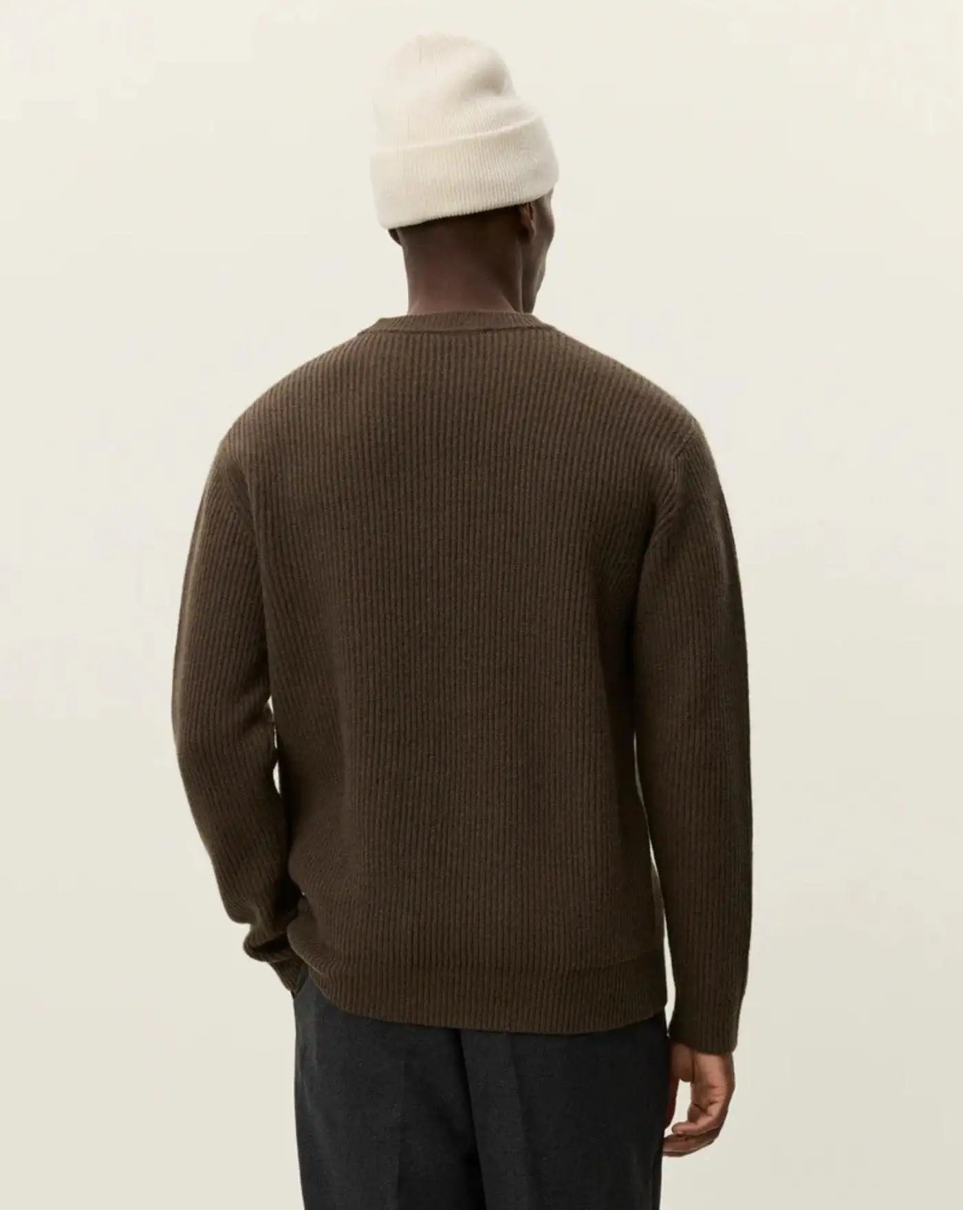 Jersey Les Deux Eddie Wool Rib Crewneck Knit 1000471 826 LES DEUX