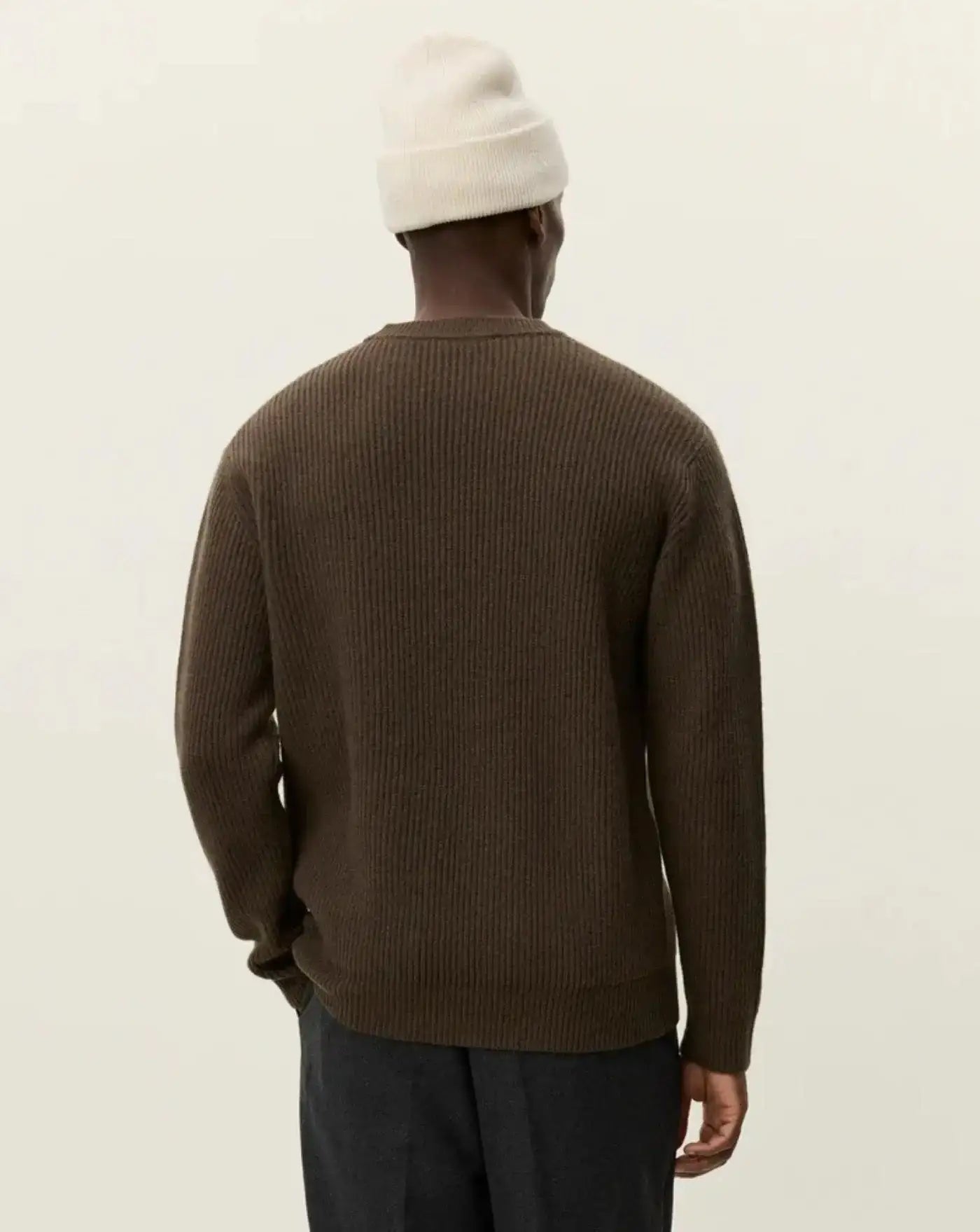 Jersey Les Deux Eddie Wool Rib Crewneck Knit 1000471 826 LES DEUX