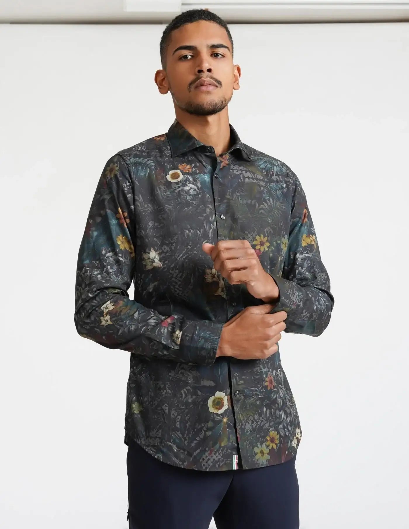 Camisa Tintoria Mattei Estampado 1T7DNJWFE2 89 TINTORIA MATTEI