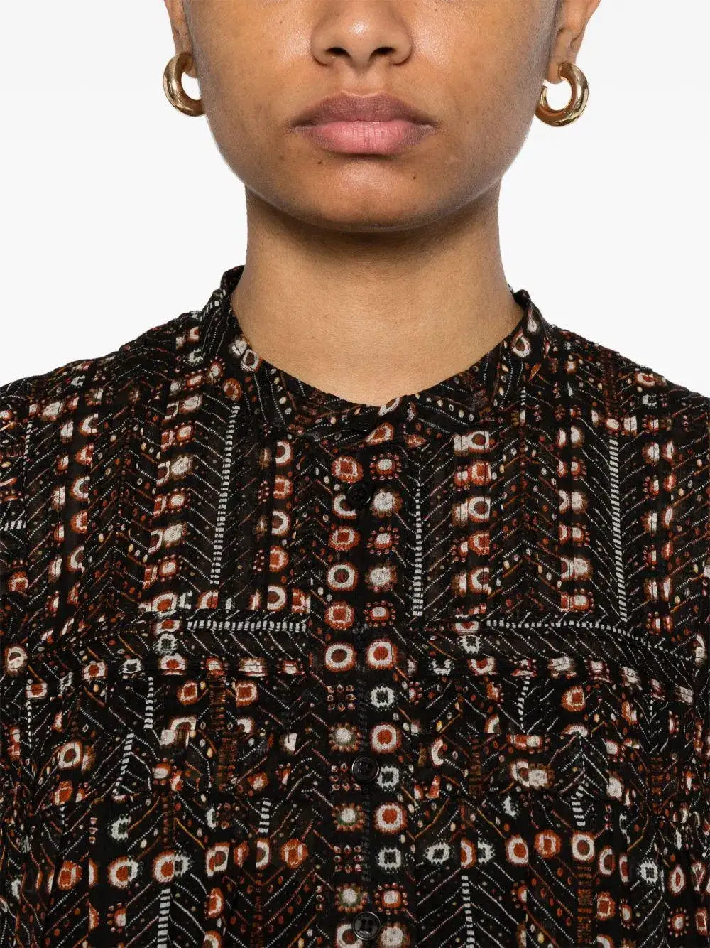Vestido Isabel Marant Leazali RO0375FAC1J19E 02FK ISABEL MARANT