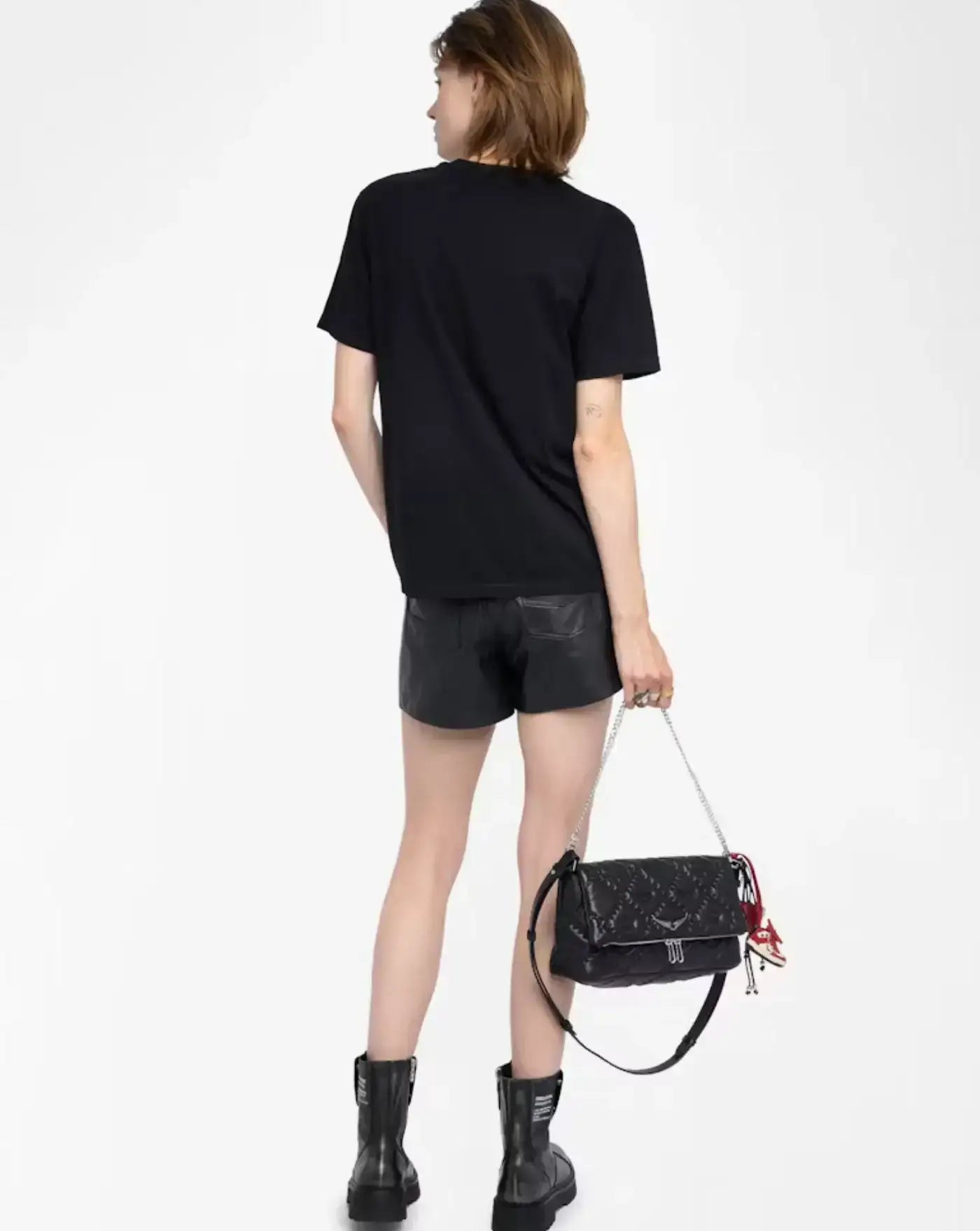 Camiseta Zadig & Voltaire Edwin Hc Voltaire Flock Strass JWTS02826 011 ZADIG & VOLTAIRE