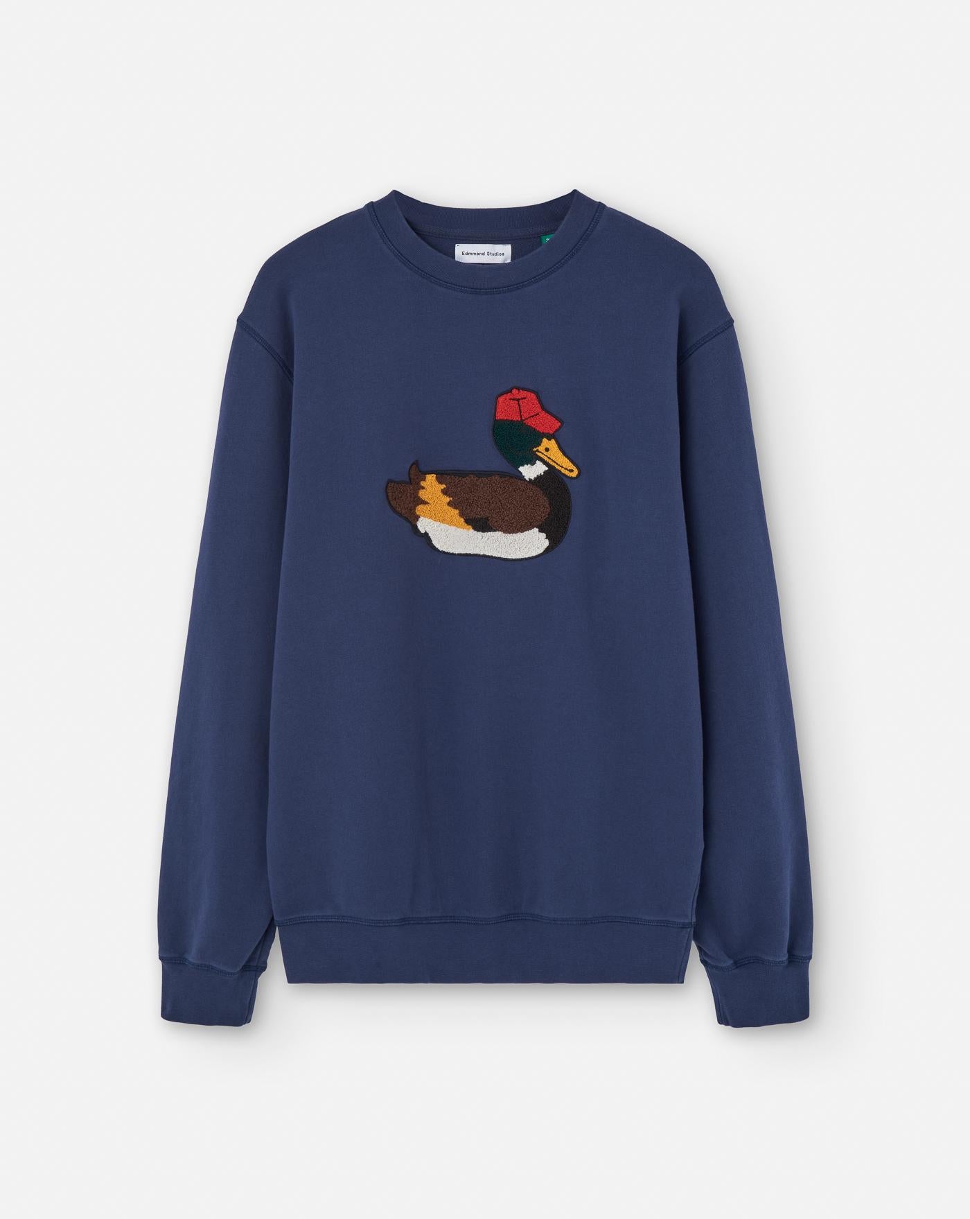 Sudadera Edmmond Studios Duck Hunt 1254001590 PLAIN NAVY EDMMOND