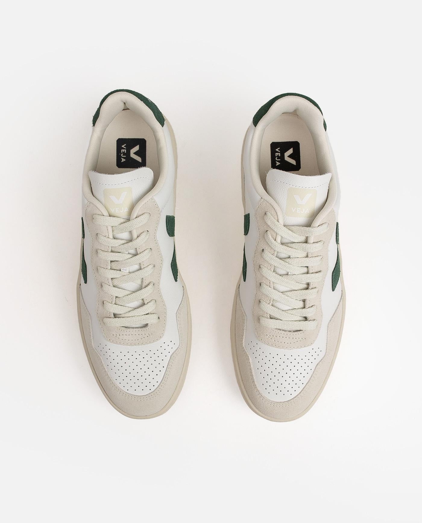 Zapatillas Veja V-90 O.T. Leather Extra White Cyprus VD2003384B EXTRA-WHITE-CYPRUS VEJA