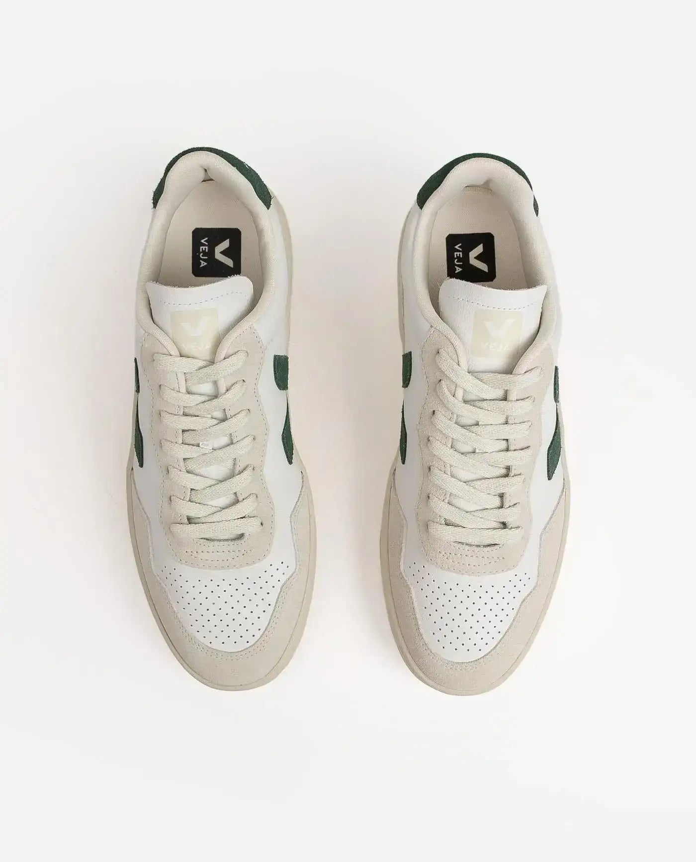 Zapatillas Veja V-90 O.T. Leather Extra White Cyprus VD2003384B EXTRA-WHITE-CYPRUS VEJA