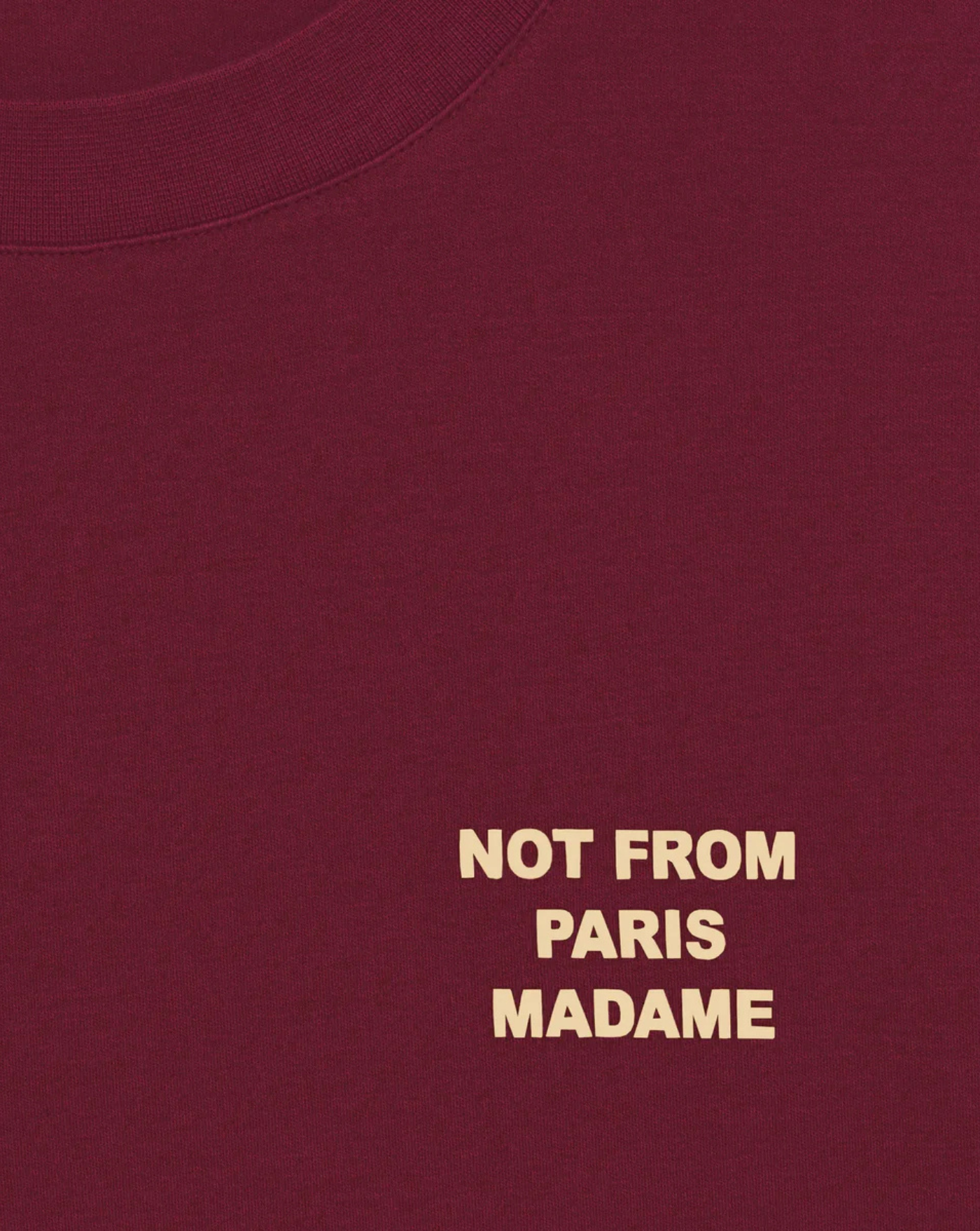 Camiseta Drole de Monsieur Le T-Shirt Slogan TS203 CO002 WN DROLE DE MONSIEUR