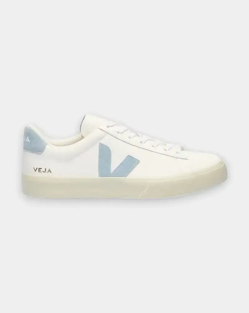 Zapatillas Veja Campo Leather Extra White Steel CP0520784A WHITE STEEL VEJA