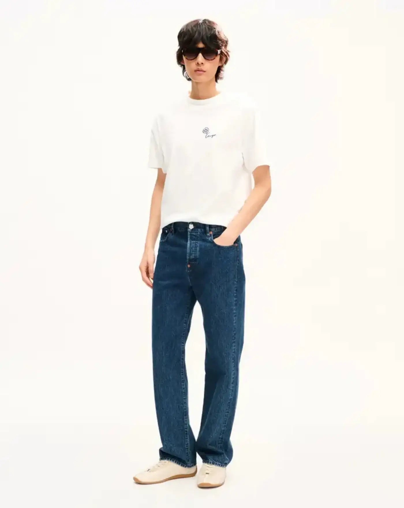 Camiseta Kenzo Tulip FG65TS2924SG 02 OFF WHITE KENZO