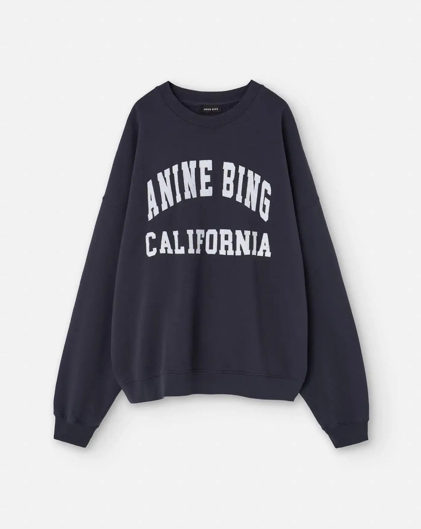 Sudadera Anine Bing Miles A0810025009 WASHED BLACK ANINE BING