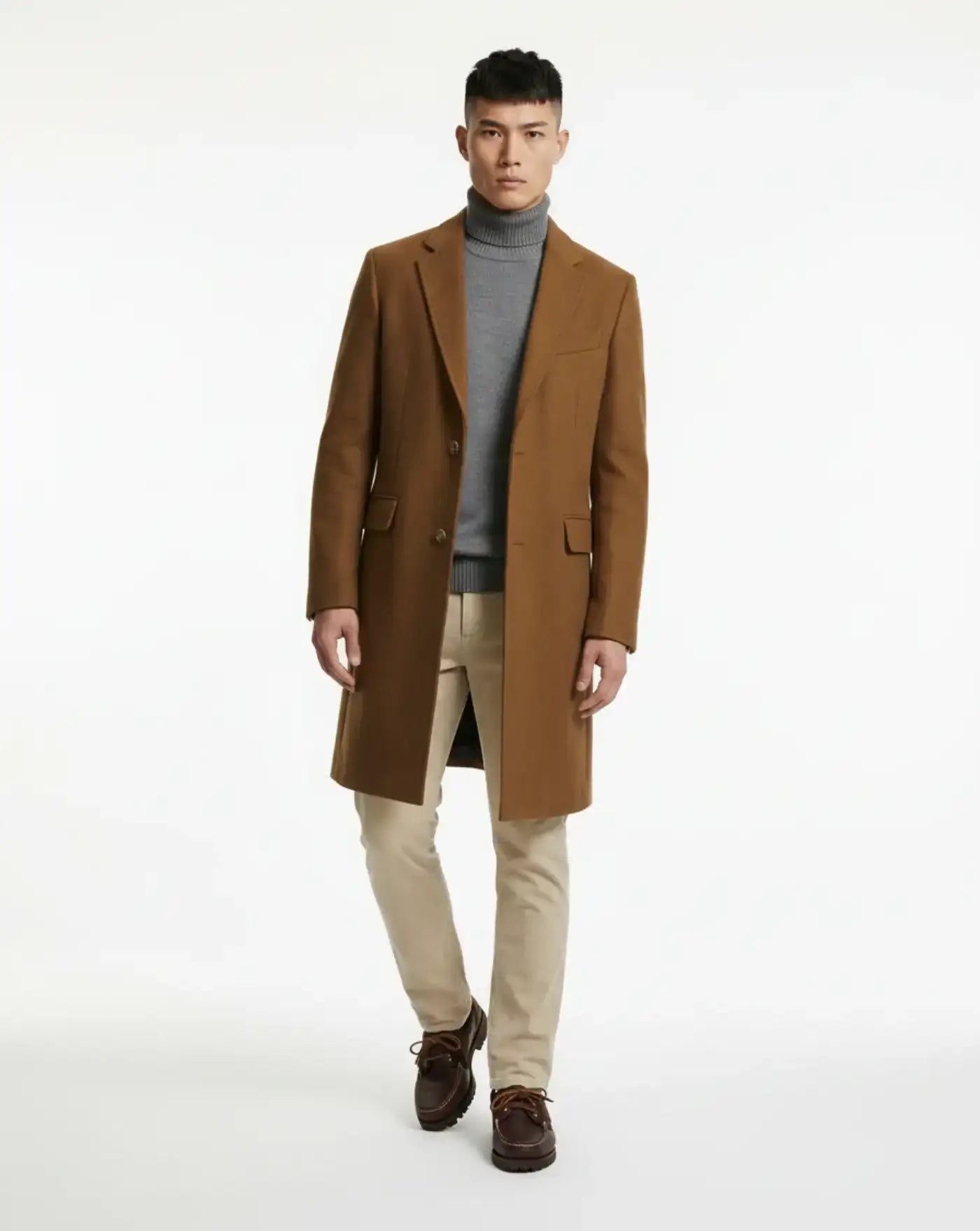 Abrigo Ami Paris Coat Single Breasted HC0010WV0078 216 AMI PARIS