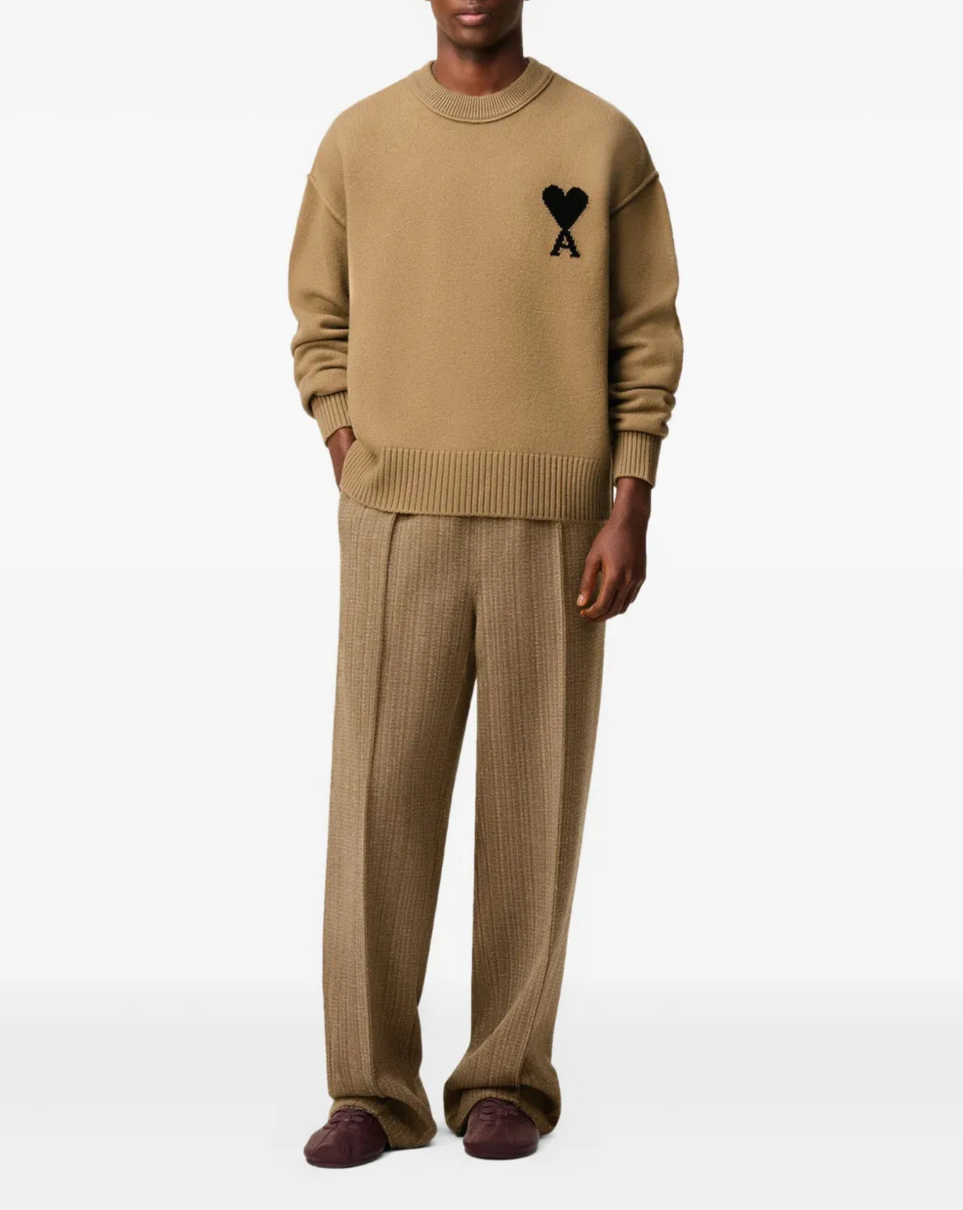 Jersey Ami Paris Big Ami de Coeur UKS838018 288 AMI PARIS