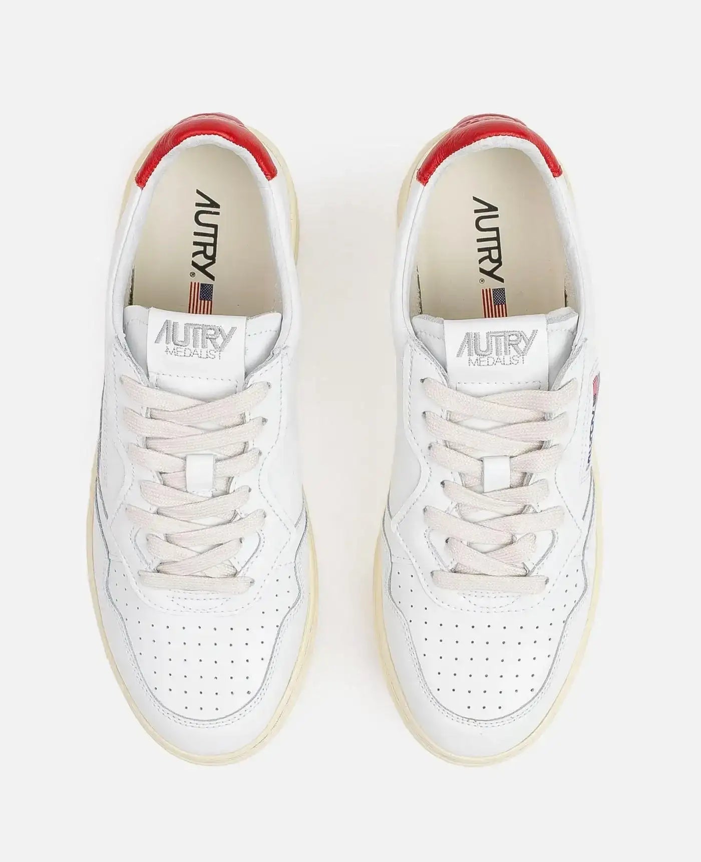Zapatillas Autry AULM LL21 AULM LL21 WHT/RED AUTRY