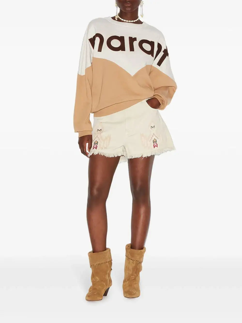 Sudadera Isabel Marant Houston SW0006FAA1M08E ECCA ISABEL MARANT