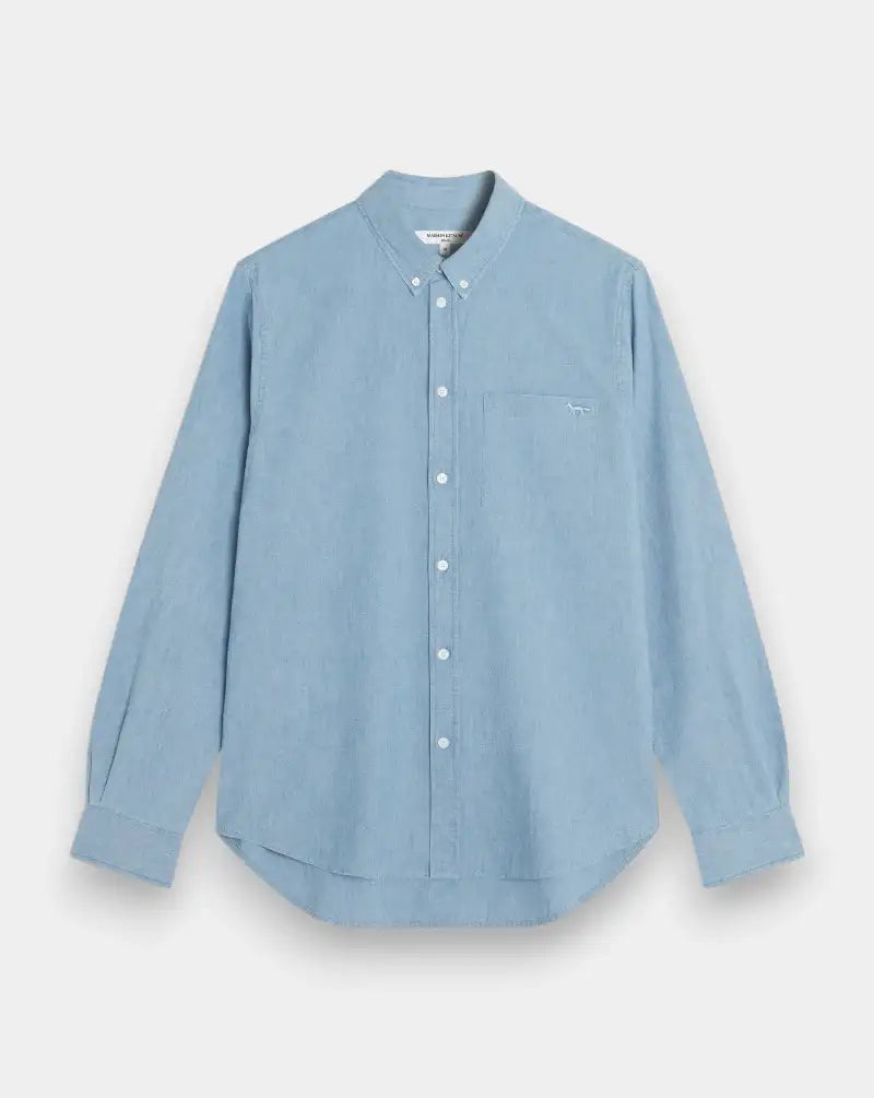 Camisa Maison Kitsune Rrofile Fox QM00412WC5006 0434 MAISON KITSUNE