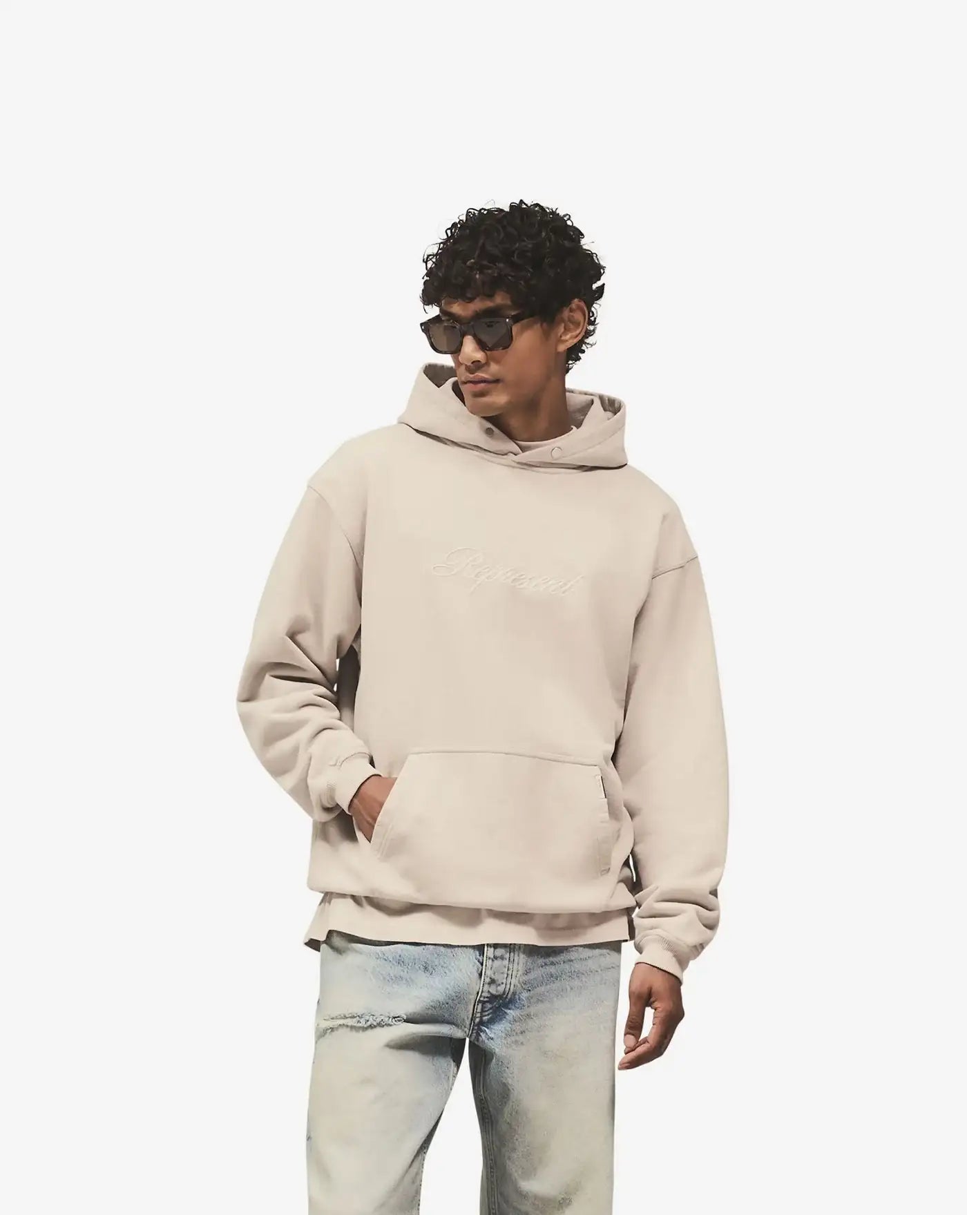 Sudadera Represent Script Logo MLM100028 25 REPRESENT