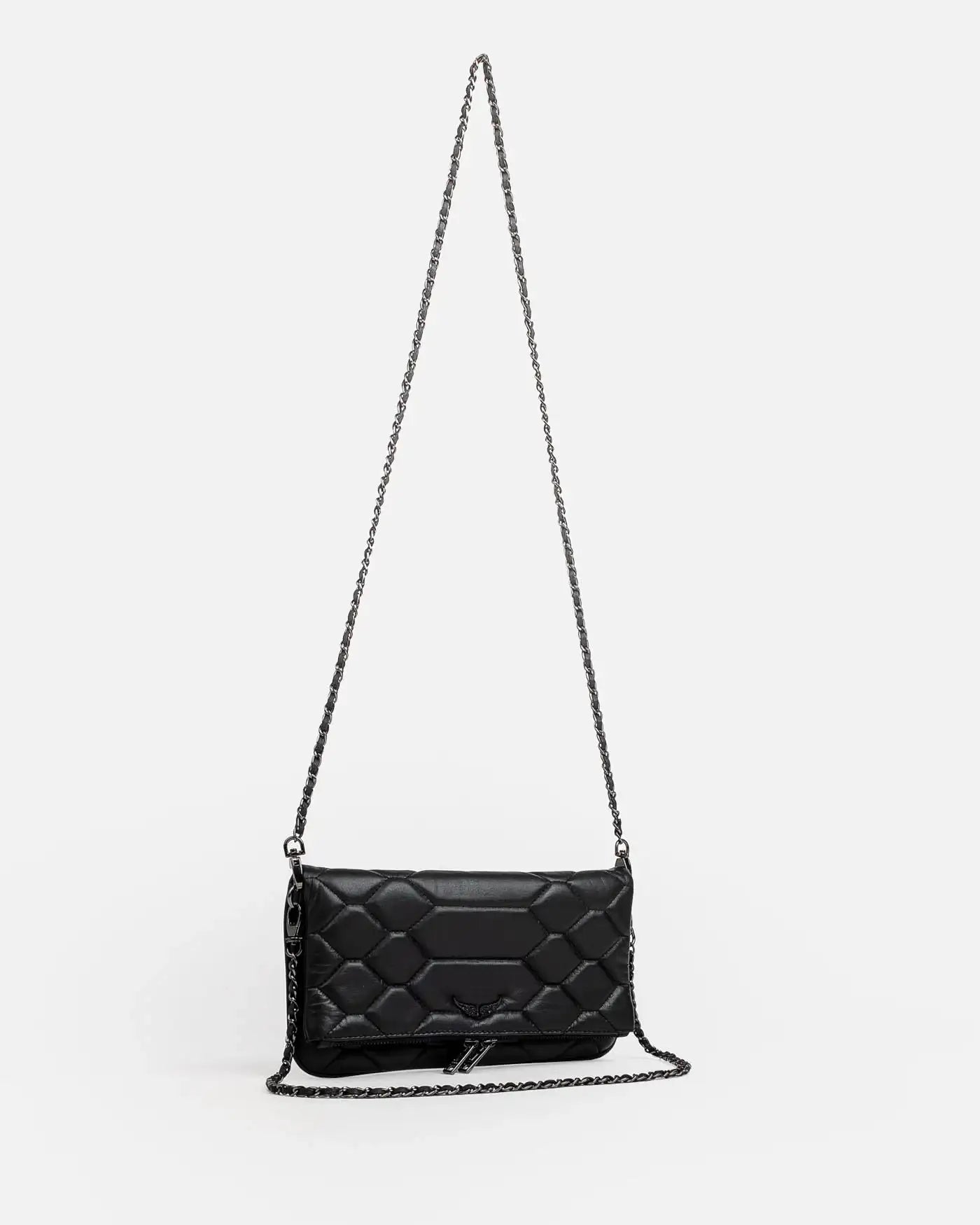 Bolso Zadig & Voltaire Rock XL Mat Scale LWBA02581 NOIR 001 ZADIG & VOLTAIRE