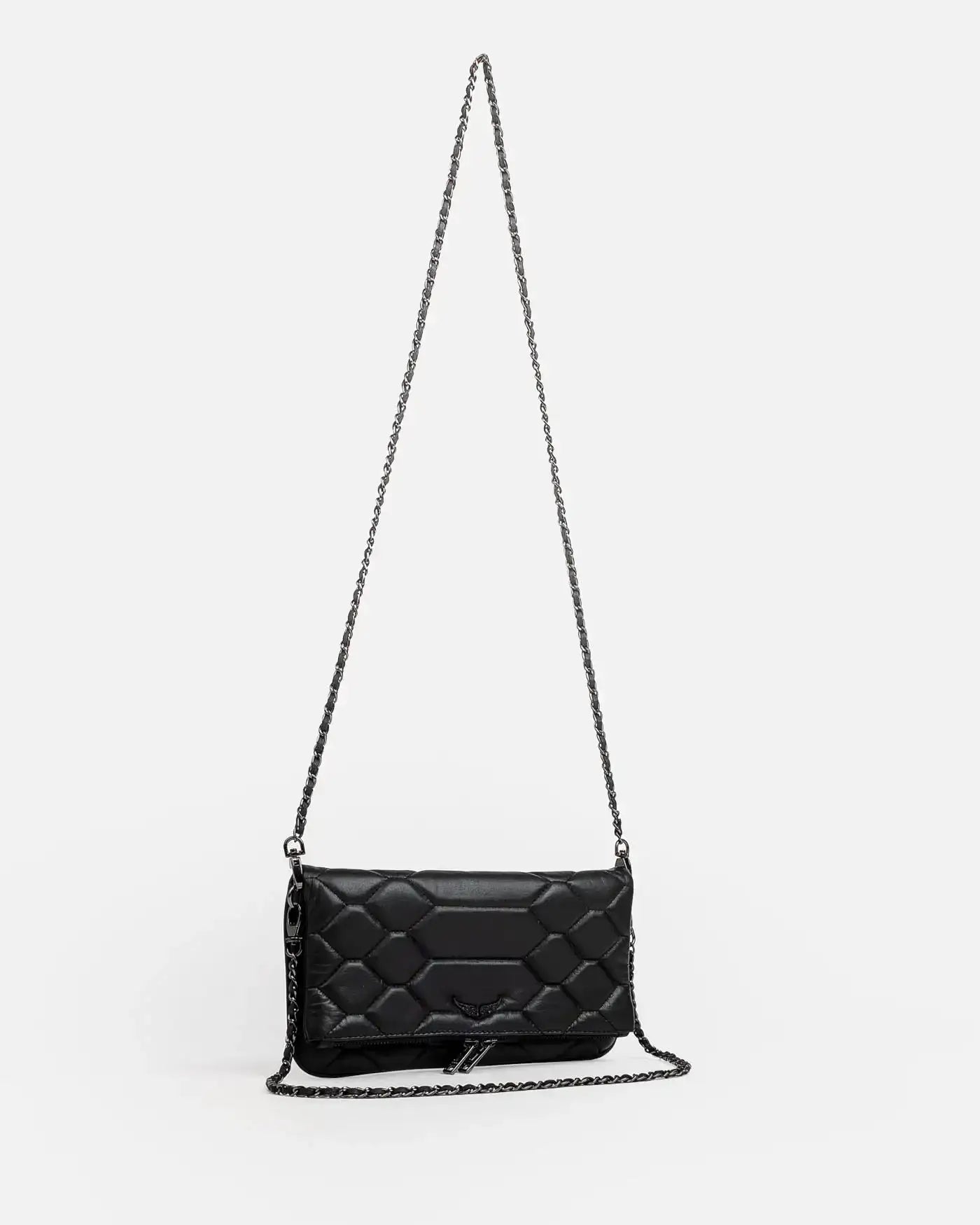 Bolso Zadig & Voltaire Rock XL Mat Scale LWBA02581 NOIR 001 ZADIG & VOLTAIRE
