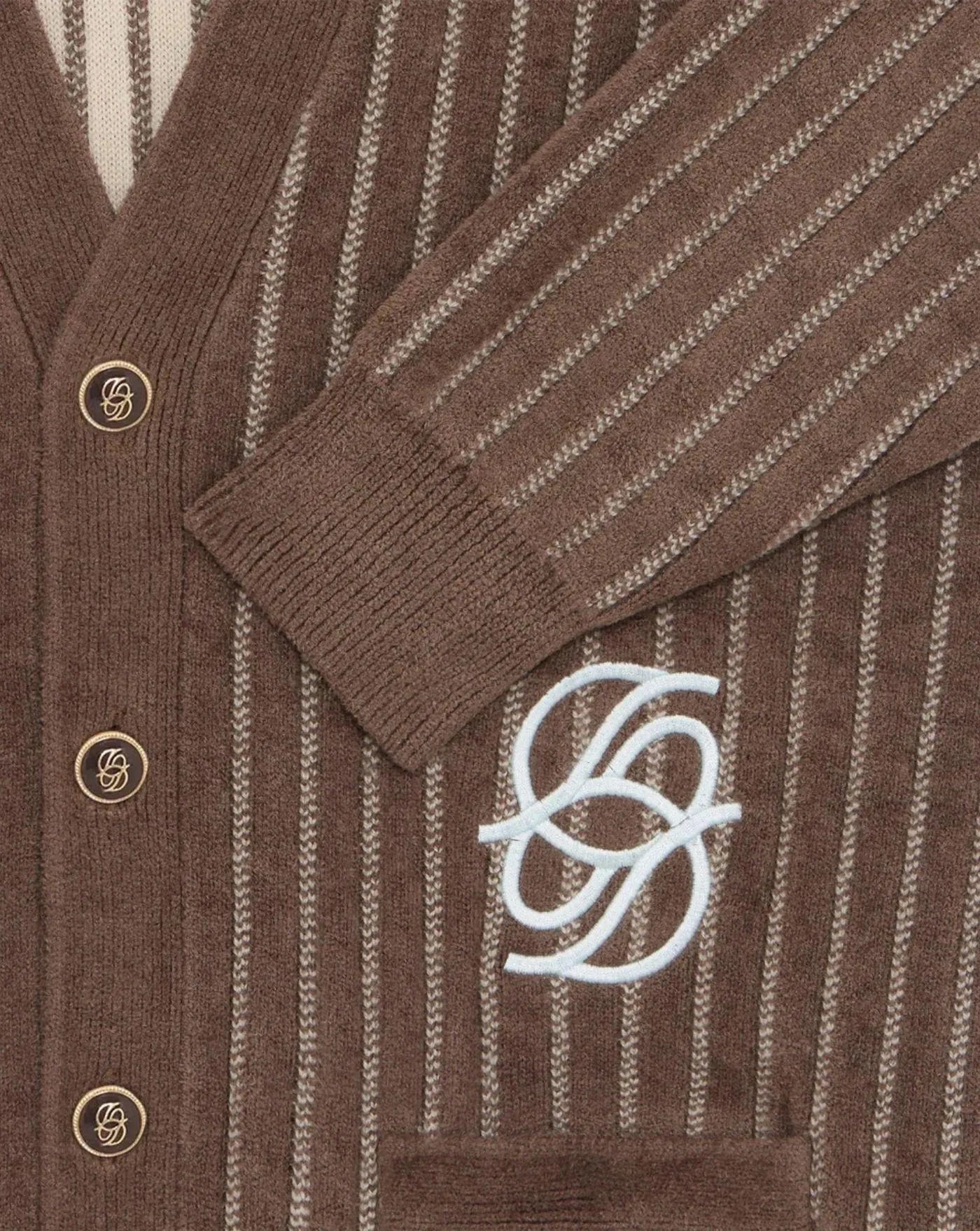 Cardigan Le Cardigan Monogramme CA159 V1024 KK DROLE DE MONSIEUR