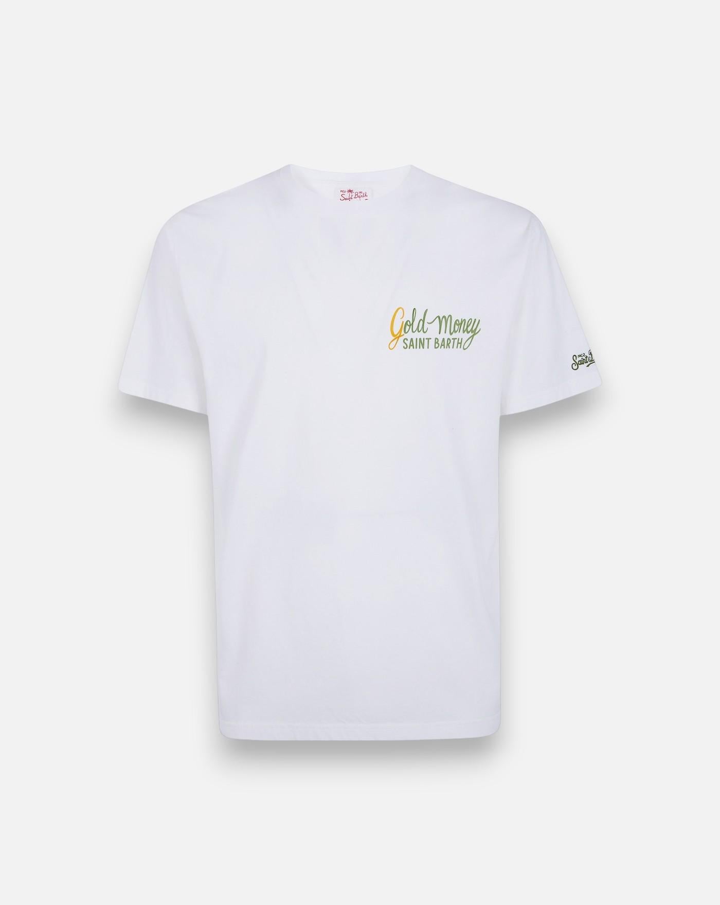 Camiseta MC2 Saint Barth "gold money portland" PRL0002 00934L 01N MC2 SAINT BARTH