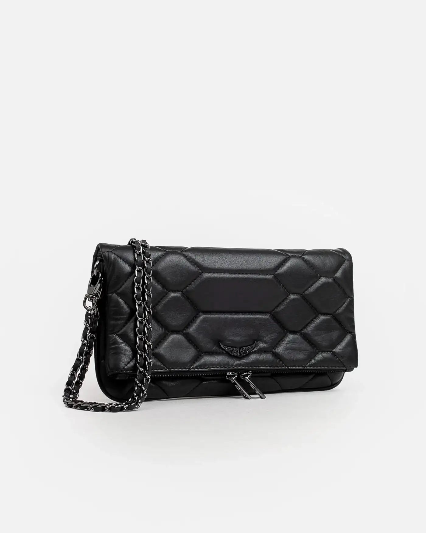 Bolso Zadig & Voltaire Rock XL Mat Scale LWBA02581 NOIR 001 ZADIG & VOLTAIRE