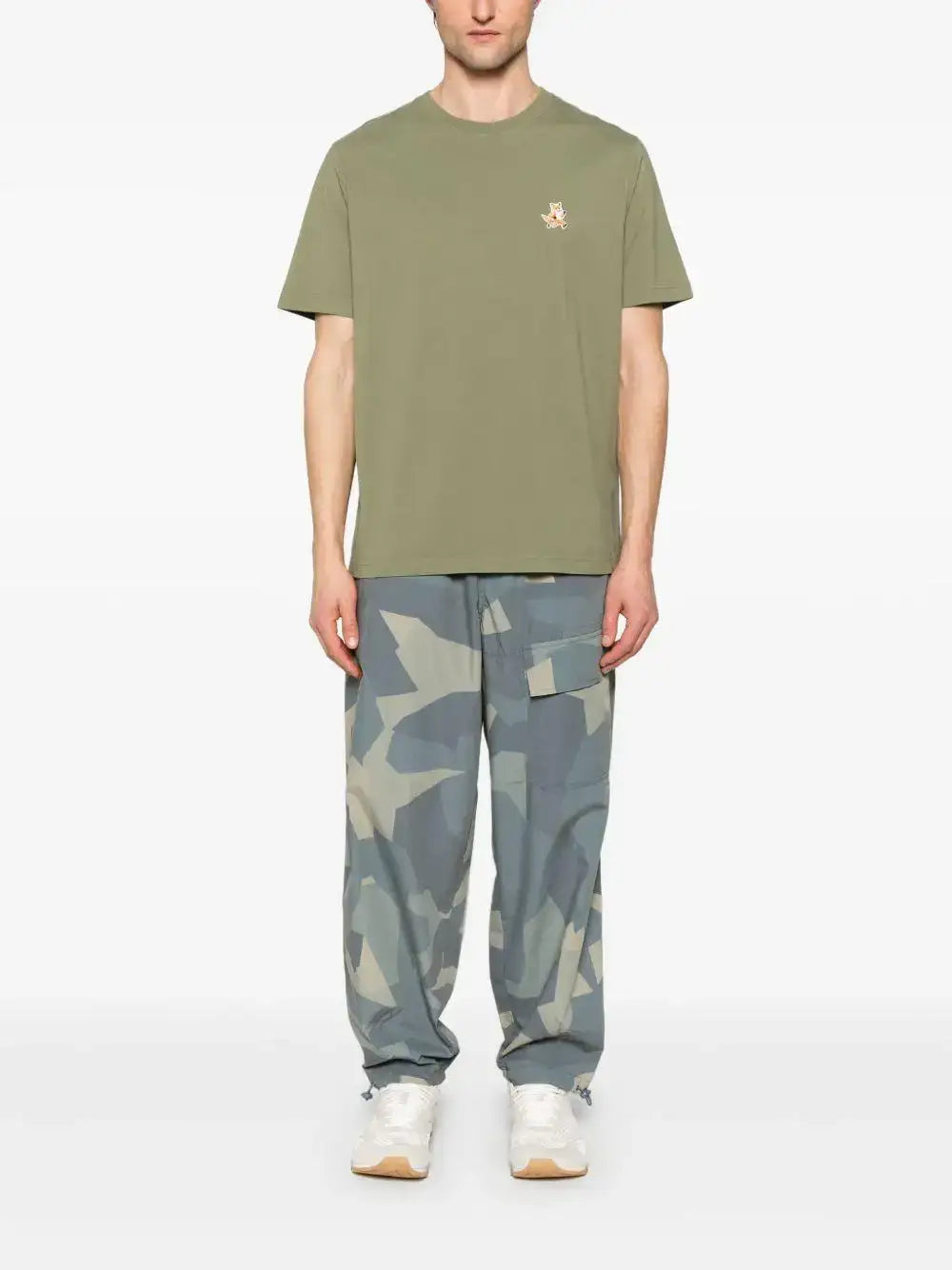 Camsieta Maison Kitsuné Speedy Fox Patch MM00125KJ0008 0079 MAISON KITSUNE