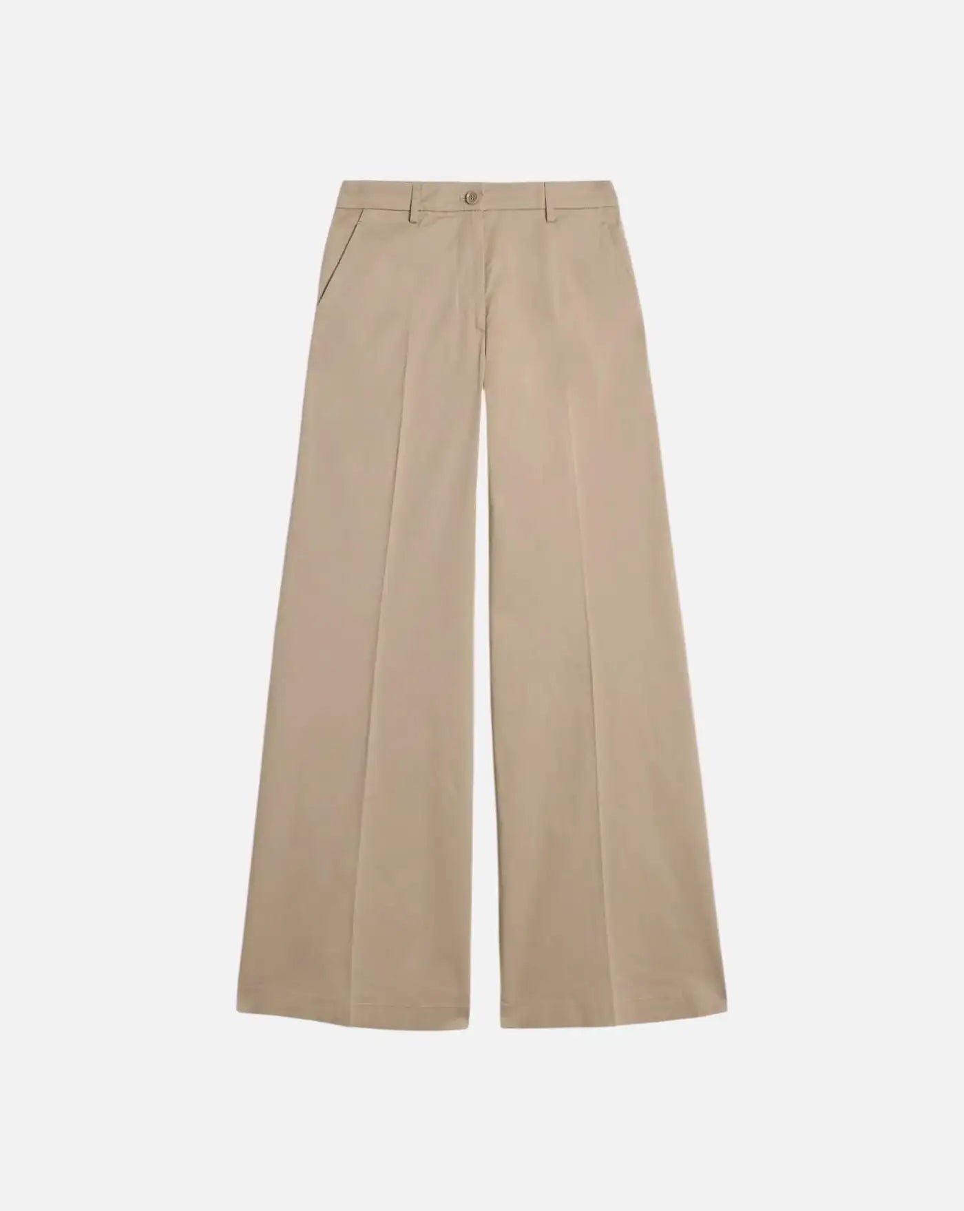 Pantalones Aspesi de Sarga de Algodon Elastico 26PG0190D023 10047 ASPESI