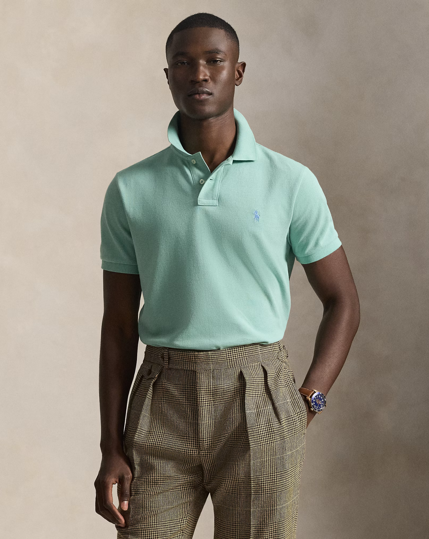 Polo Polo Ralph Lauren Basic 710680784513 CELADON/C7109 POLO RALPH LAUREN