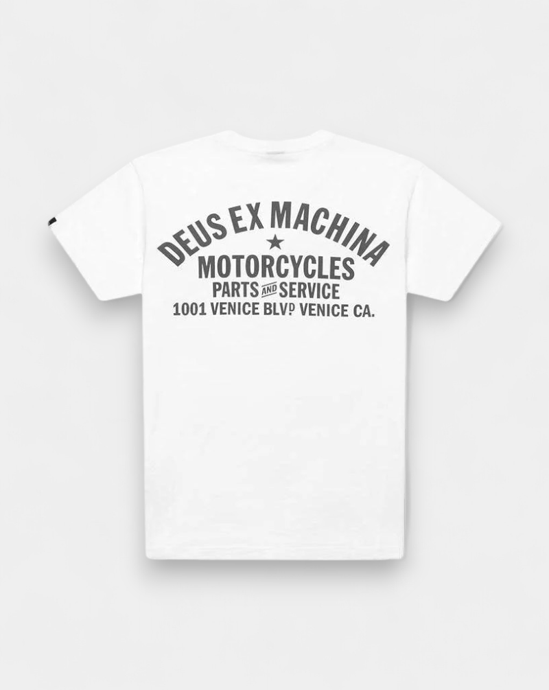 Camiseta Deus Ex Machina Venice Adress T-DMW41808C WHITE DEUS EX MACHINA