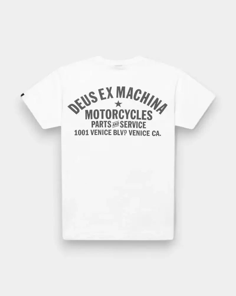 Camiseta Deus Ex Machina Venice Adress T-DMW41808C WHITE DEUS EX MACHINA