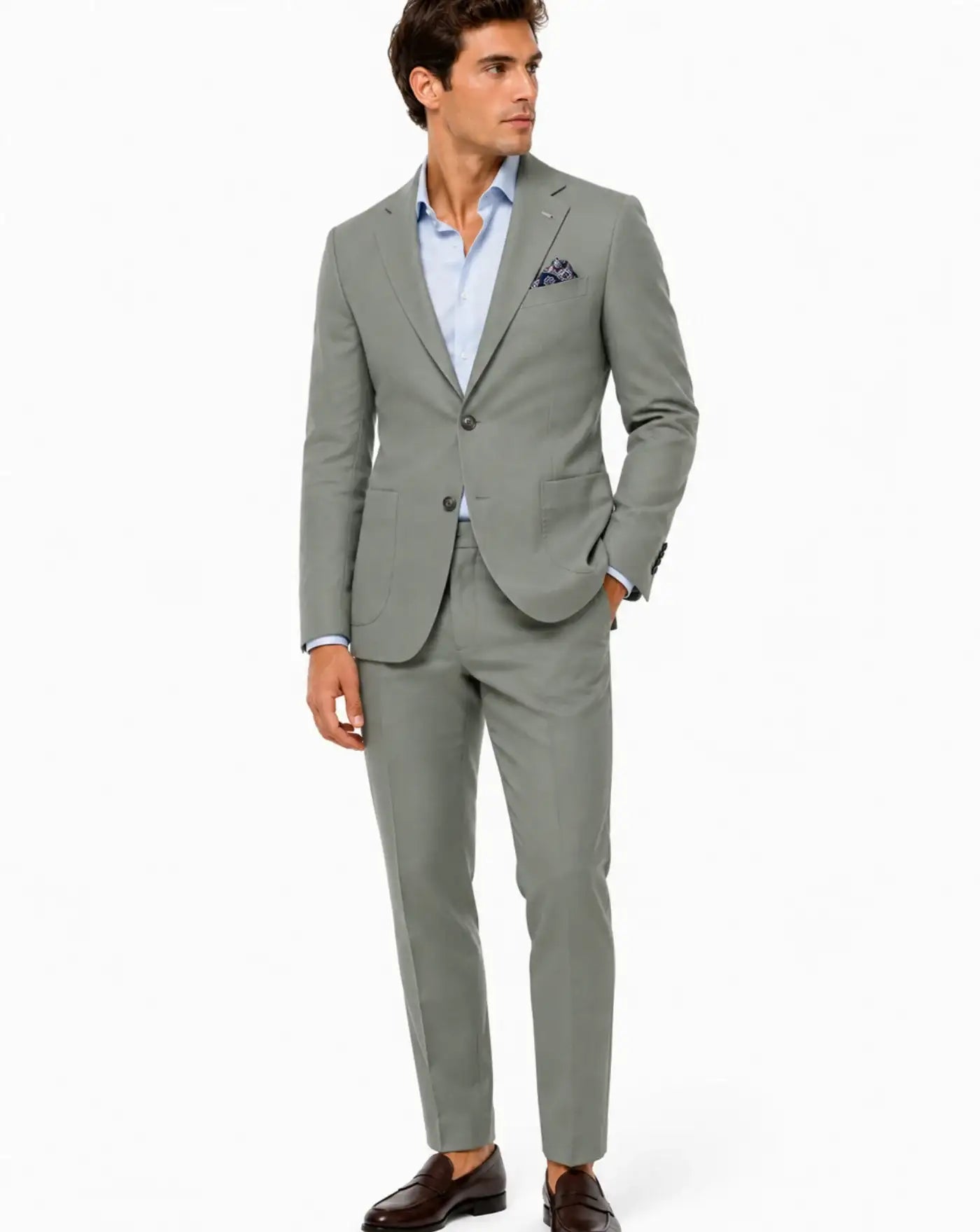 Traje Bob Jersey SUIT409 MILITARE BOB