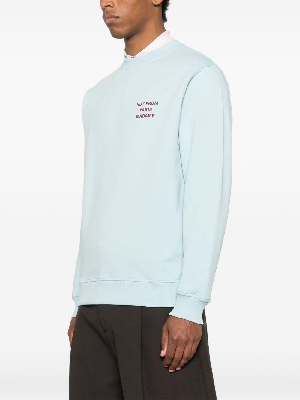 Sudadera Drole de Monsieur Le Sweatshirt Slogan SW149 CO127 LBE DROLE DE MONSIEUR