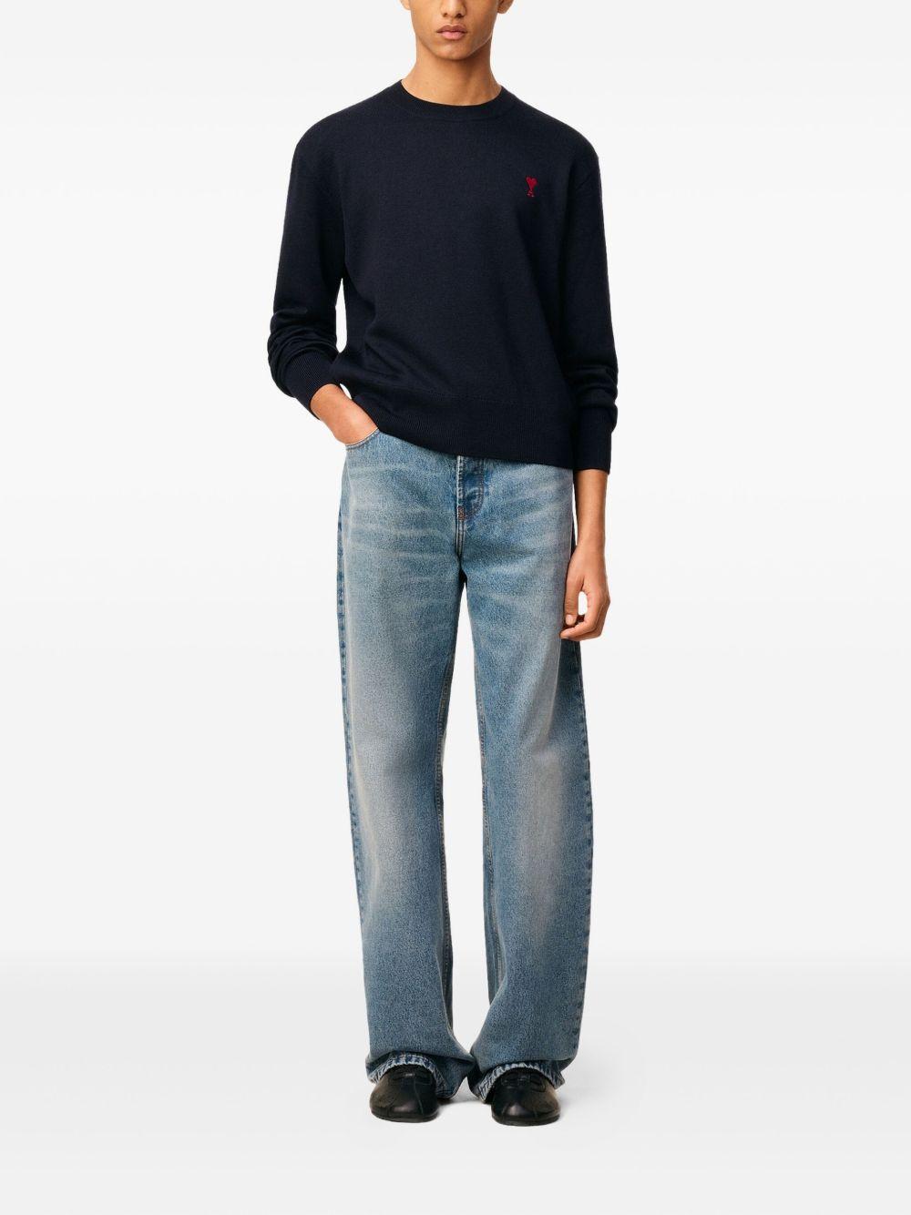 Jersey Ami Paris Ami de Coeur HKS826001 414 AMI PARIS