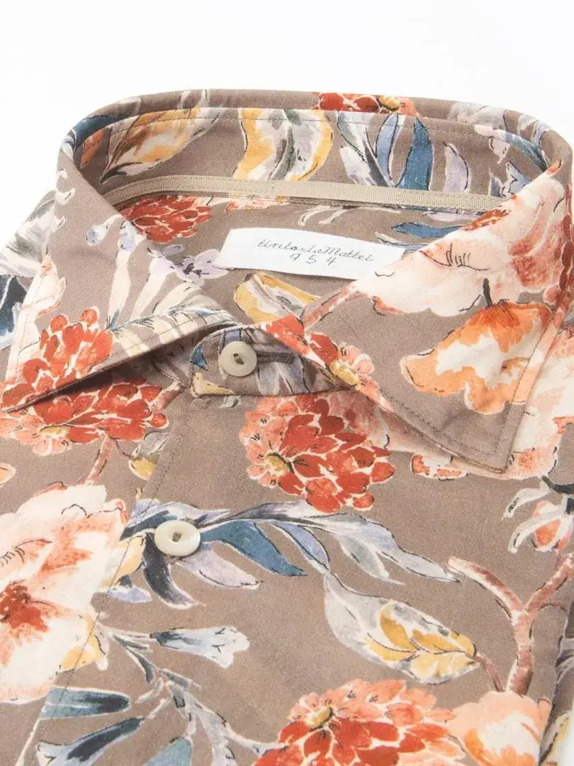 Camisa Tintoria Mattei Estampado 1TUXNJWFQ2 25 TINTORIA MATTEI