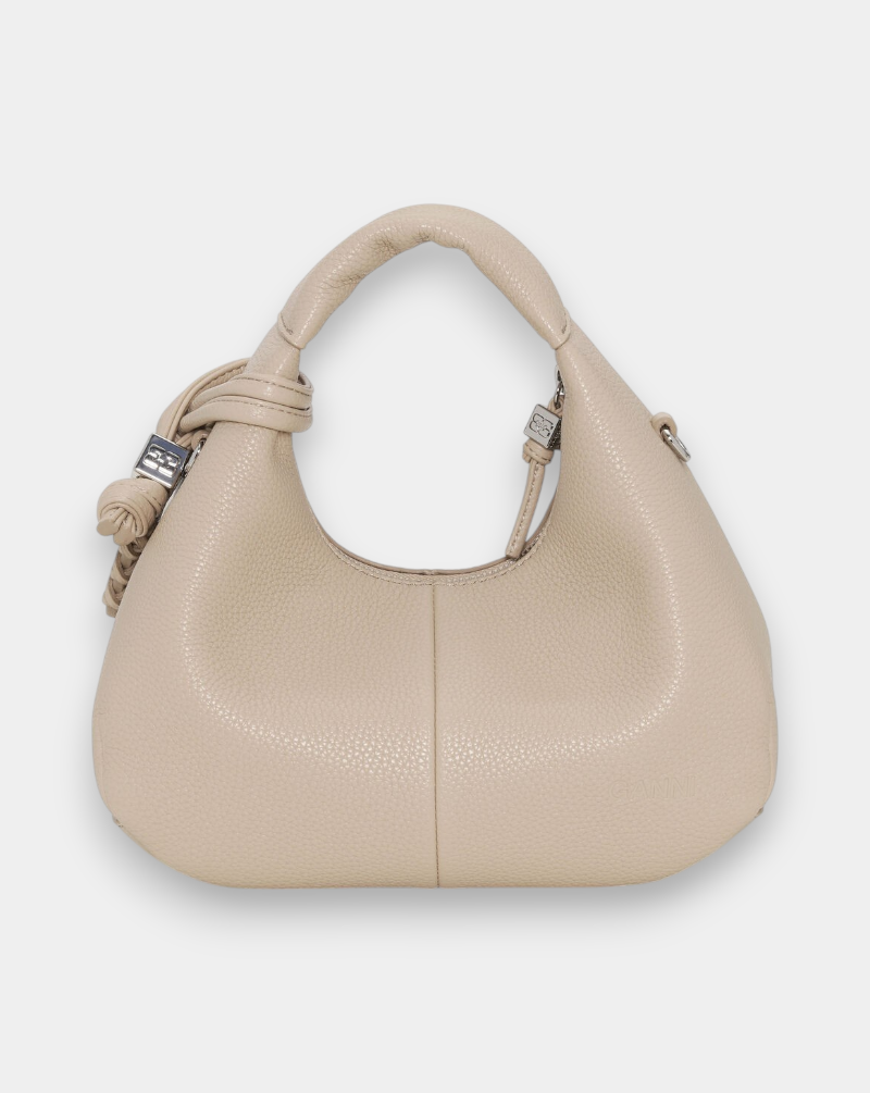 Bolso Ganni Hobo Grained A6978 686 GANNI