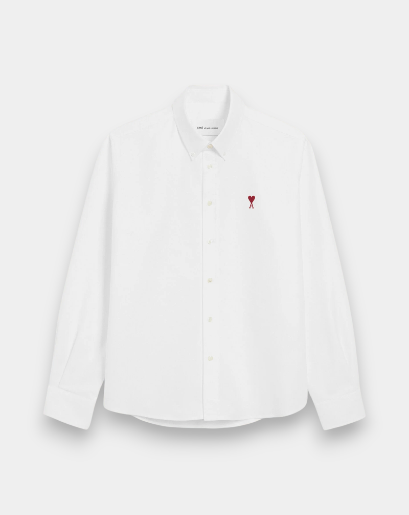Camisa Ami Paris Ami de Coeur BFUSH063CO0031 168 AMI PARIS