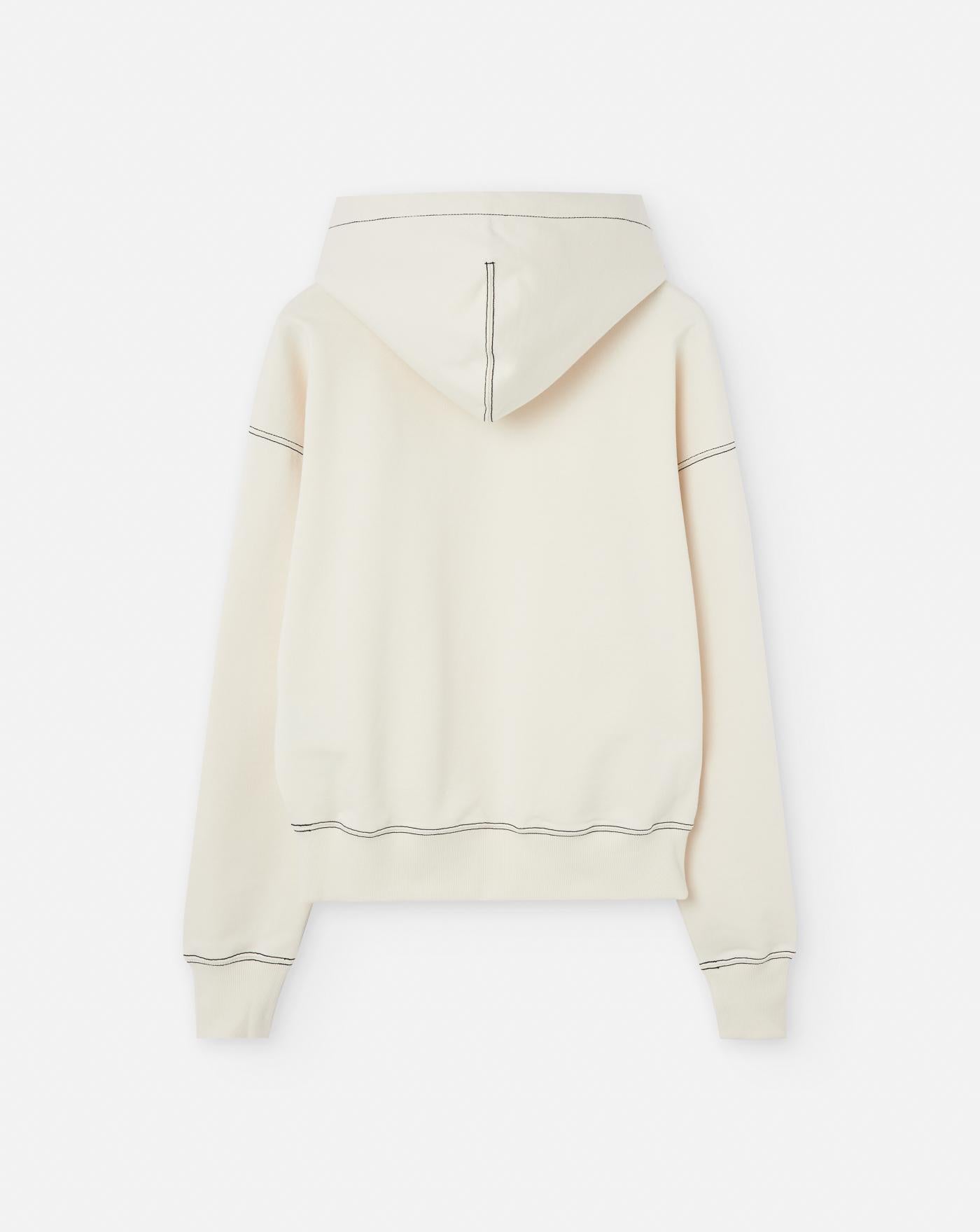 Sudadera Ami Paris Logo HSW229JE0098 WHITE CREAM AMI PARIS