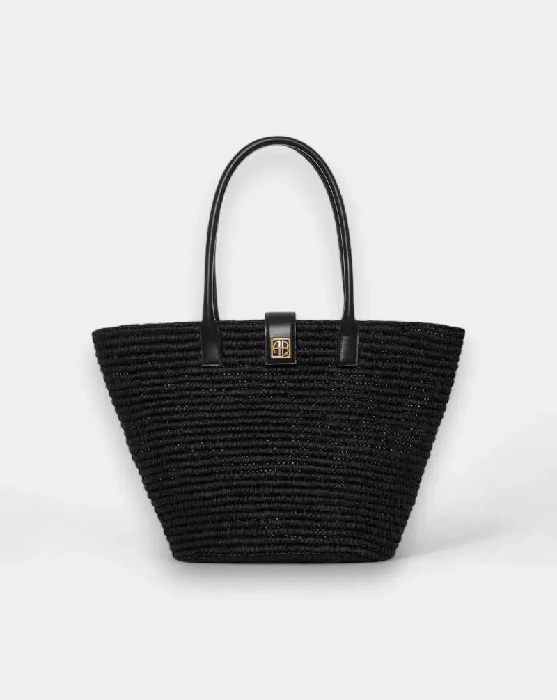 Bolso Anine Bing Lou Tote Monogram A1311223 BLACK ANINE BING