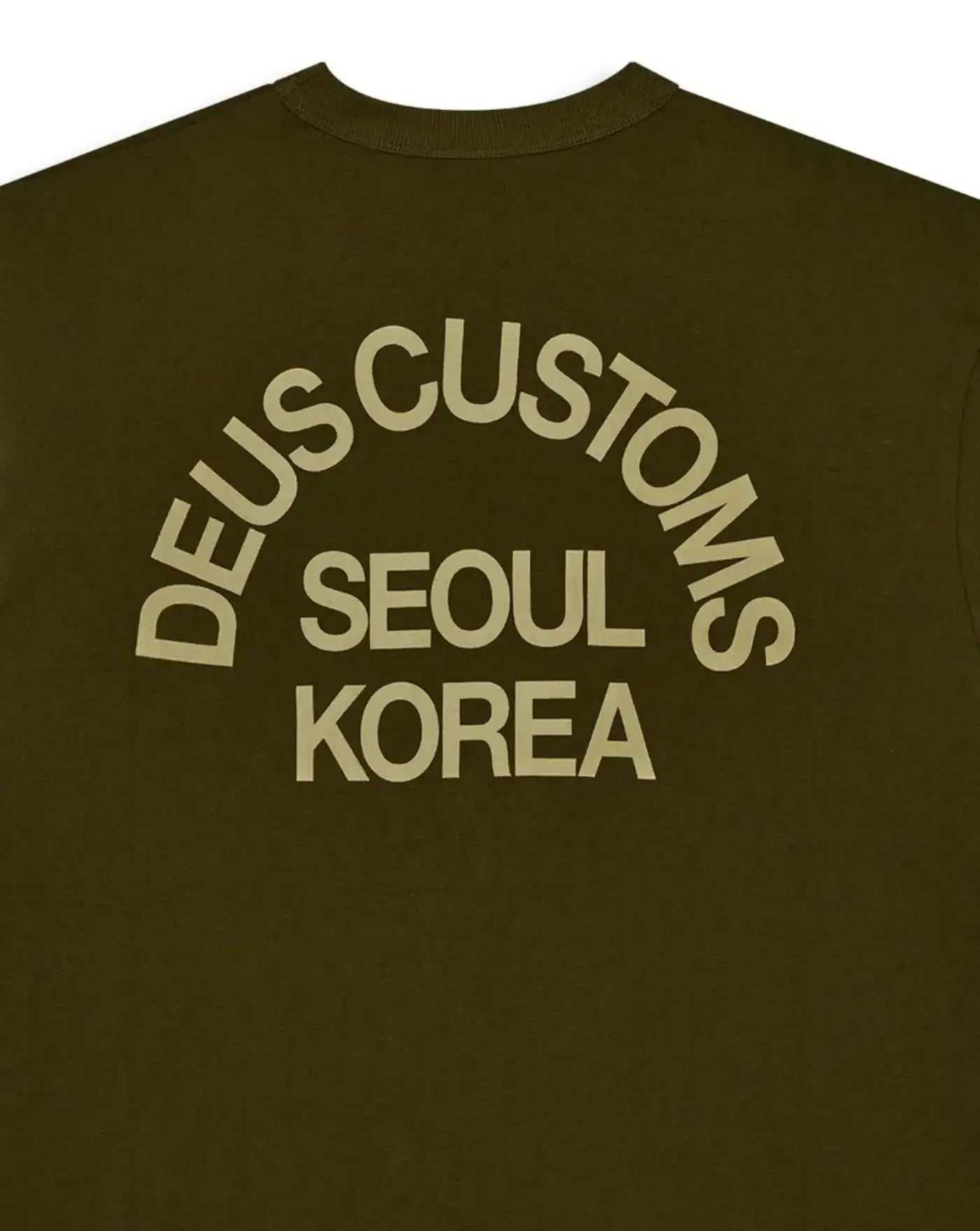Camiseta Deus Ex Machina Beams Tee DMF251271C DARK OLIVE DEUS EX MACHINA