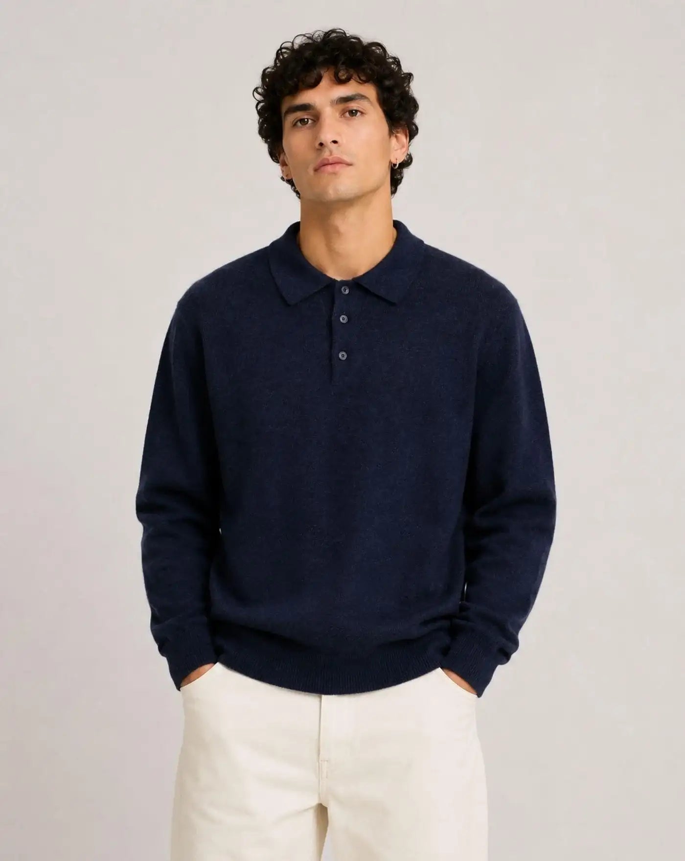 Polo Edmmond Wool 3266003590 PLAIN NAVY EDMMOND