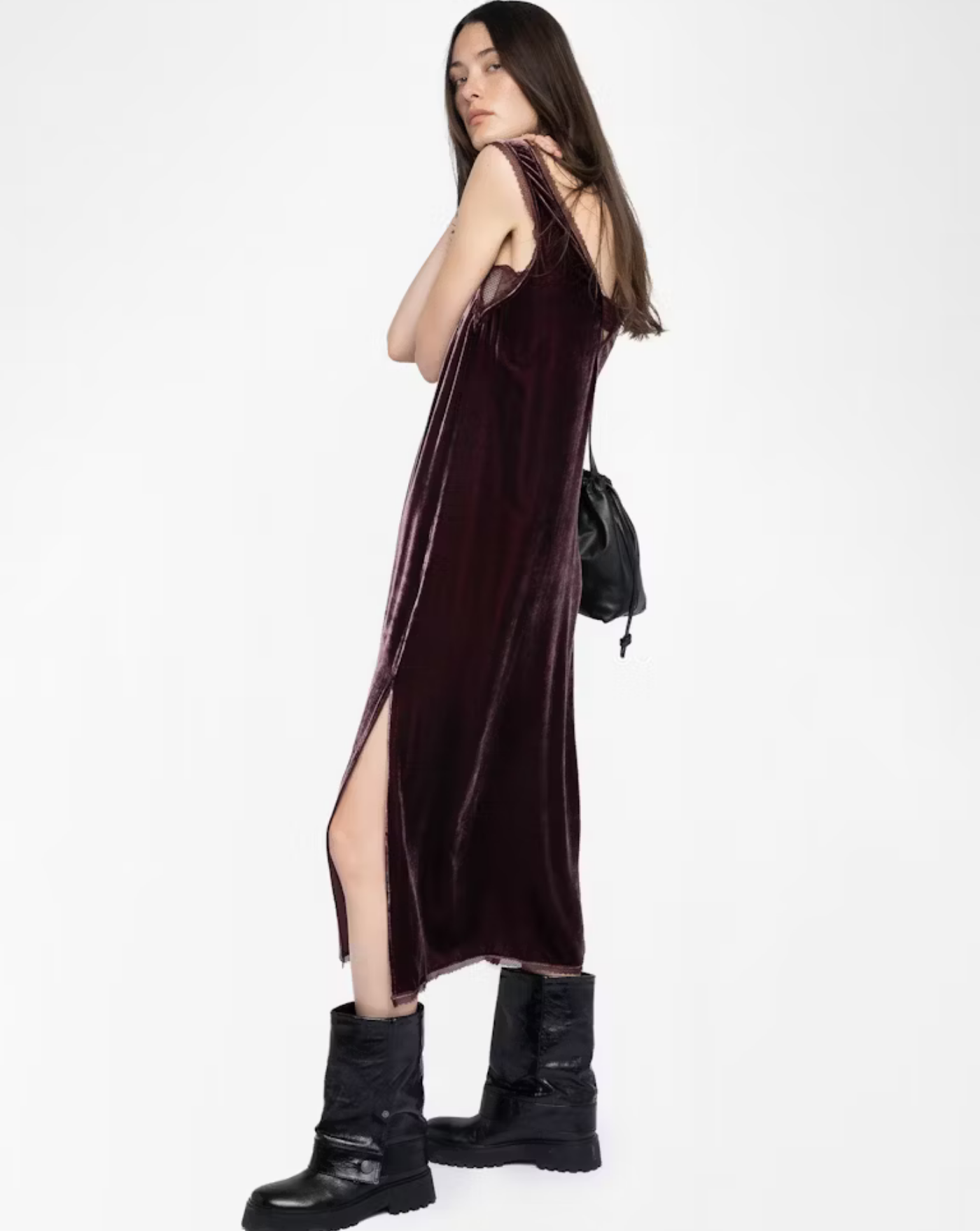 Vestido Zadig & Voltaire Renzo Velvet WWDR02571 540 ZADIG & VOLTAIRE