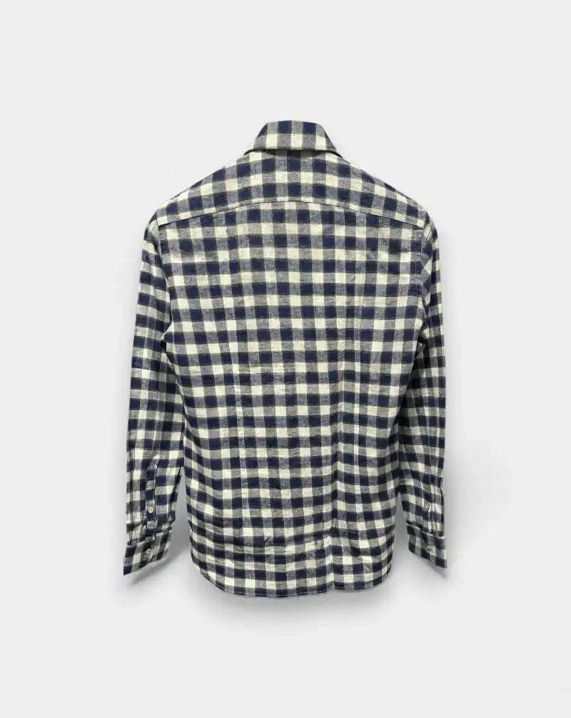 Camisa Alley Docks Cuadros AU26W02CA FLA978MEL GREY/BLUE ALLEY DOCKS