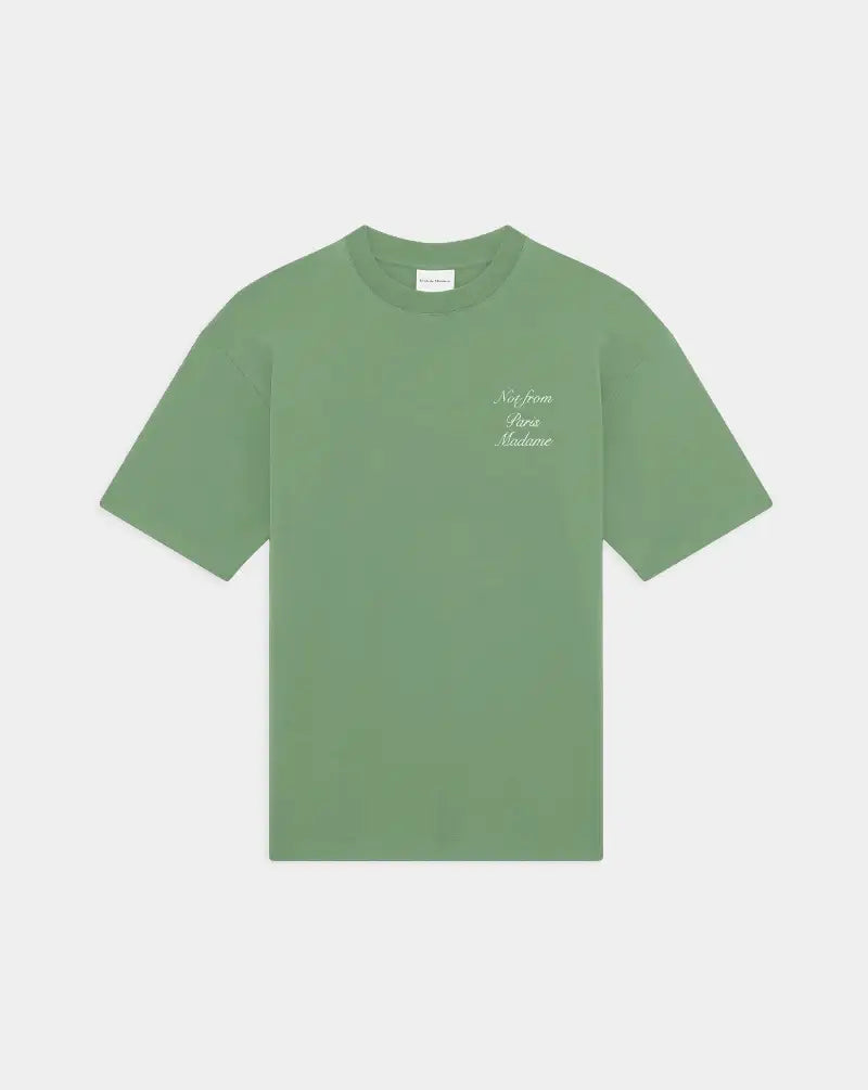 Camiseta Drole de Monsieur Le T-shirt Slogan Caligraphy K-TS209 CO002LGN DROLE DE MONSIEUR