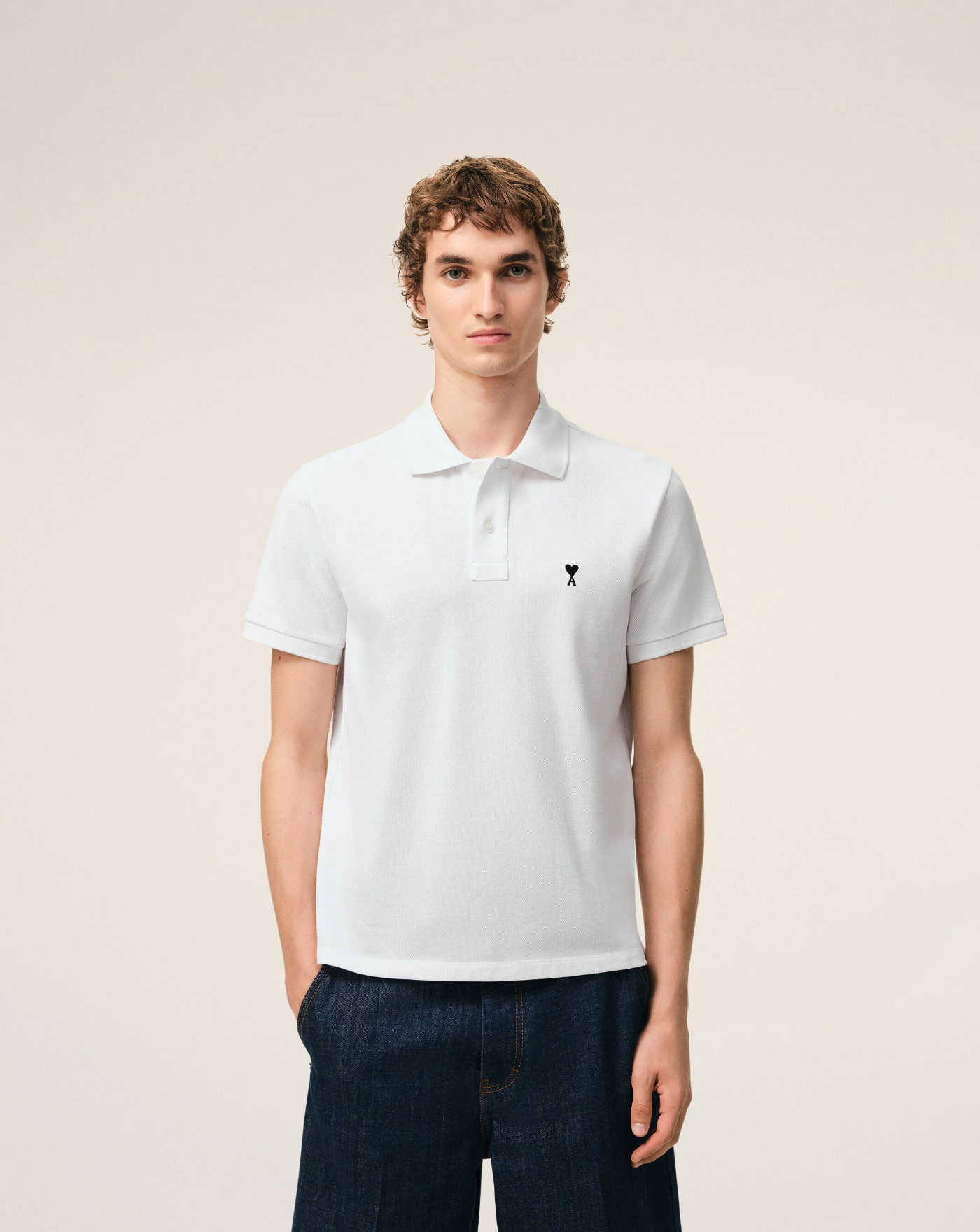 Polo Ami Paris Ami de Coeur HPL411760 100 AMI PARIS