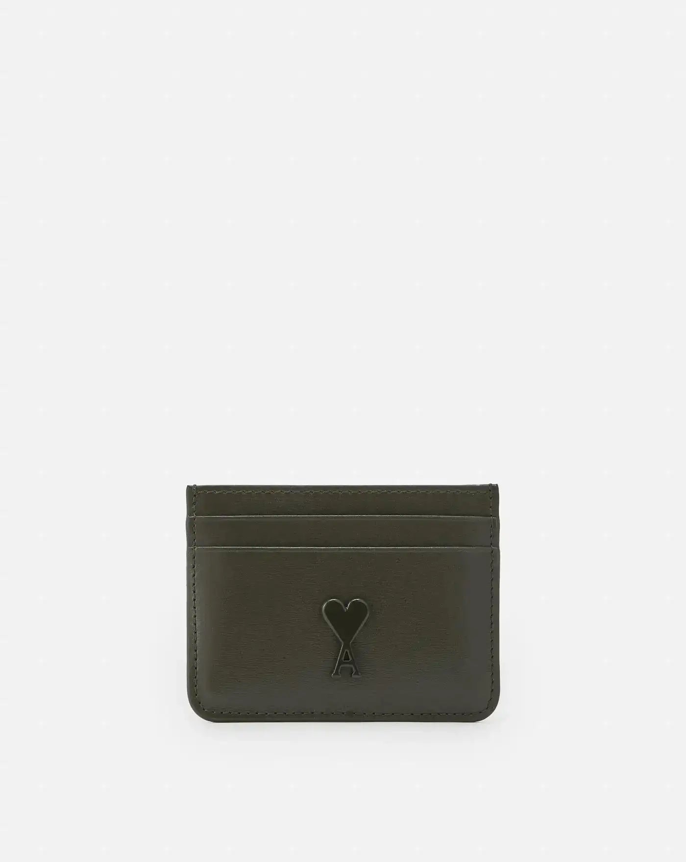 Cartera Ami Paris Adc Holder USL013 830 BLACK OLIVE AMI PARIS