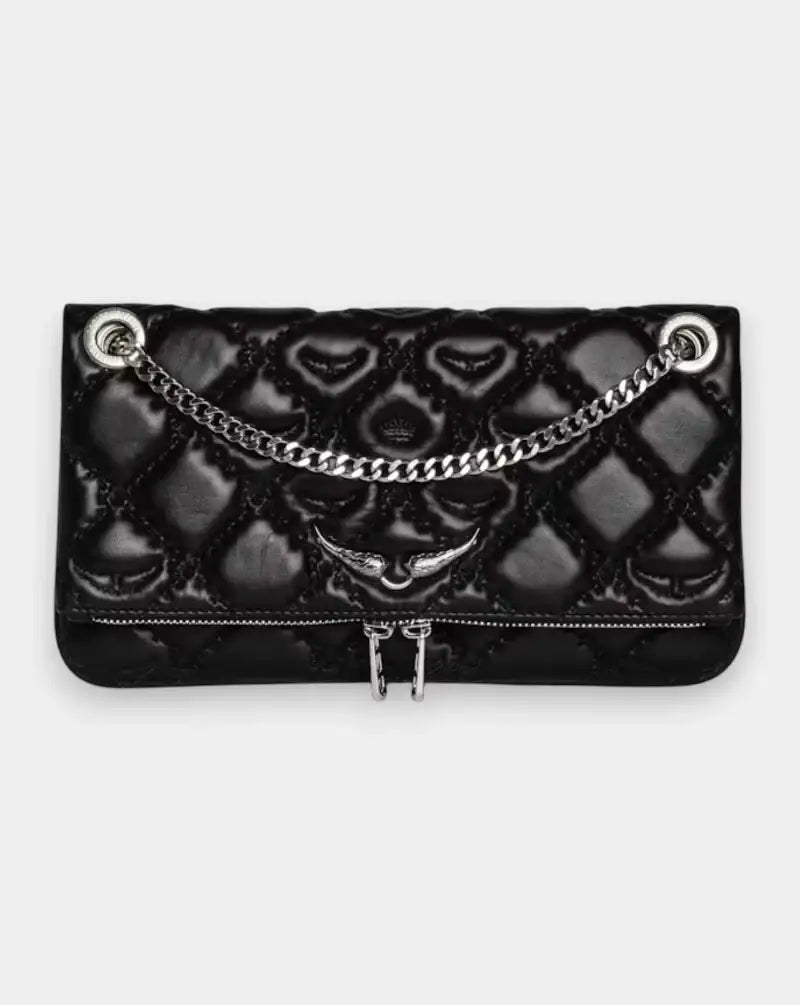 Bolso Zadig & Voltaire Rock II Quilted Monogram LWBA04053 011 ZADIG & VOLTAIRE