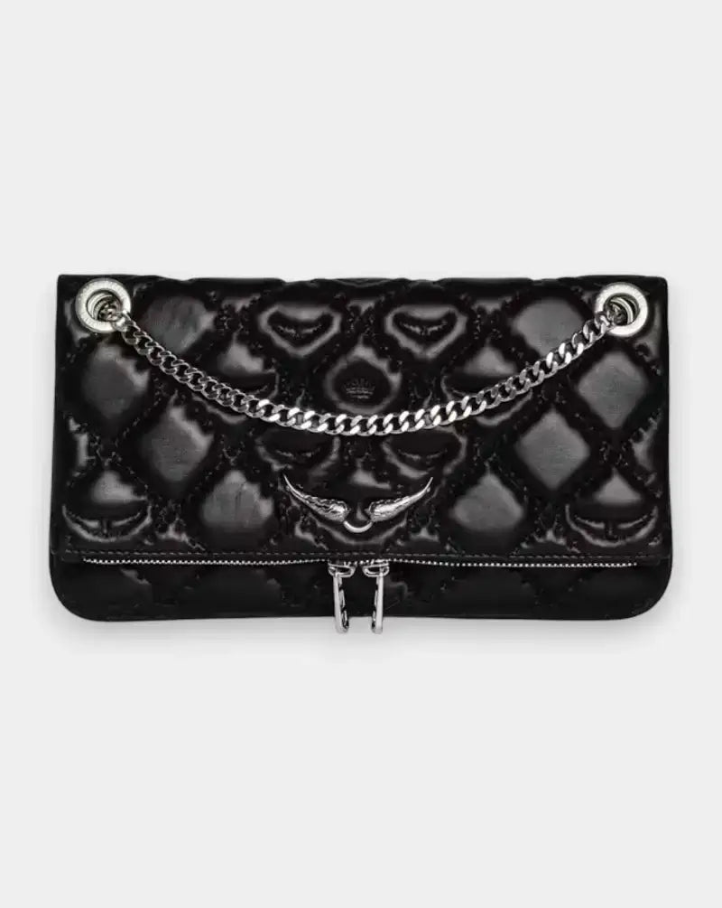 Bolso Zadig & Voltaire Rock II Quilted Monogram LWBA04053 011 ZADIG & VOLTAIRE