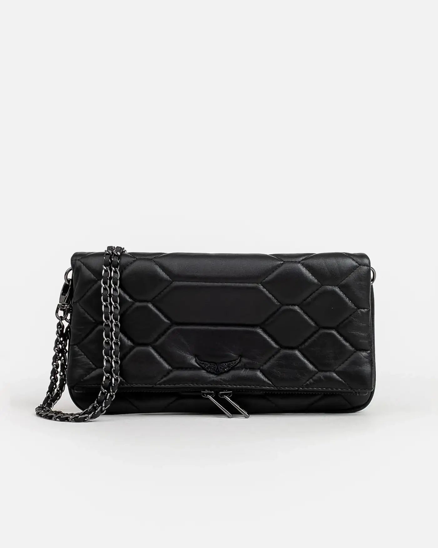 Bolso Zadig & Voltaire Rock XL Mat Scale LWBA02581 NOIR 001 ZADIG & VOLTAIRE