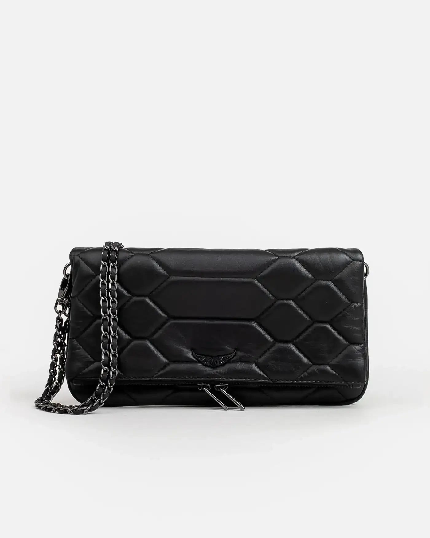 Bolso Zadig & Voltaire Rock XL Mat Scale LWBA02581 NOIR 001 ZADIG & VOLTAIRE